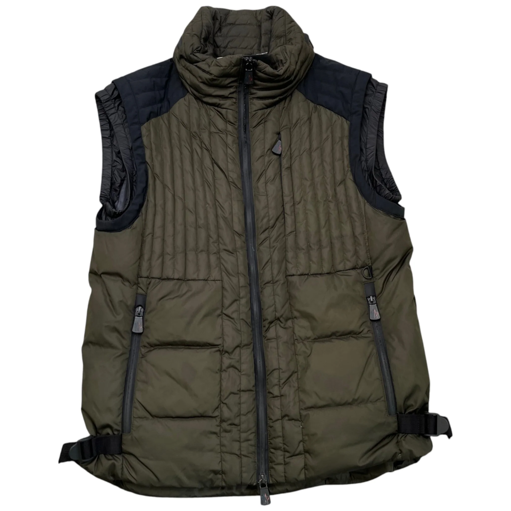 Men's Bretagne Grenoble Gilet Khaki Size 2 / M