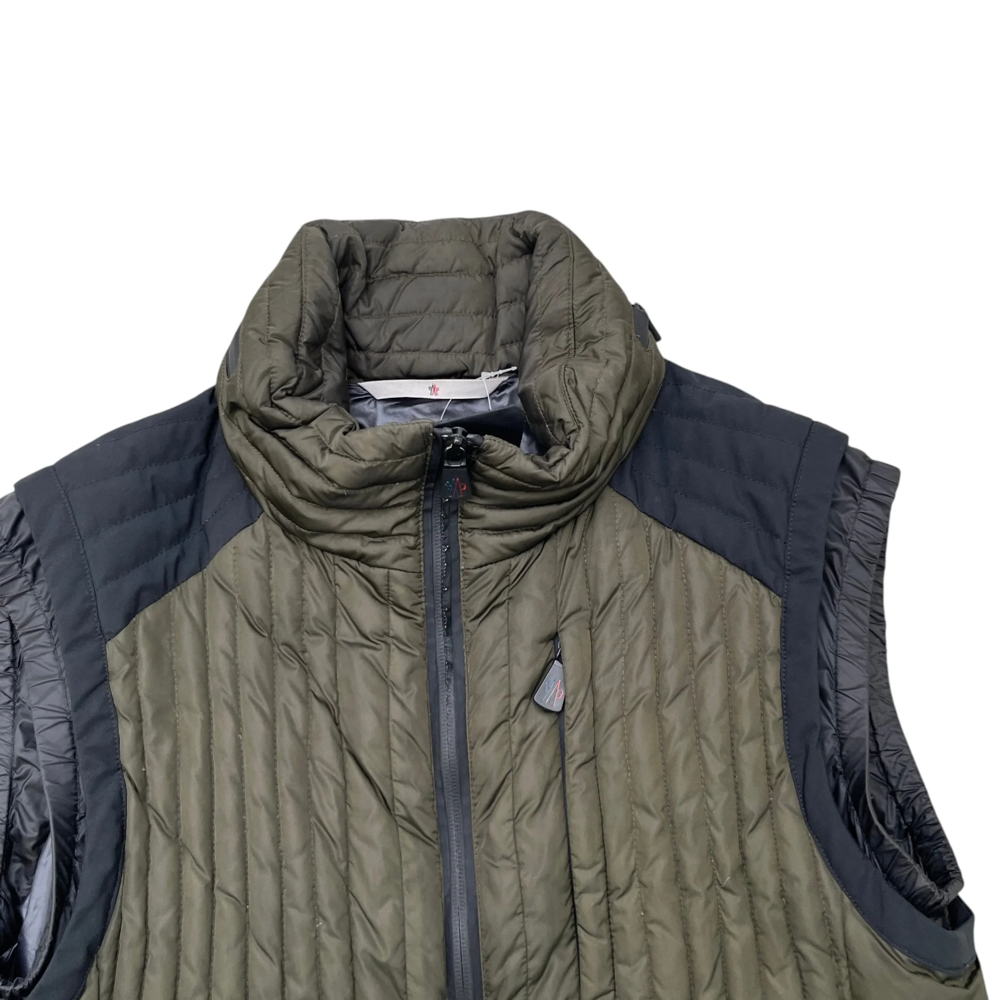 Men's Bretagne Grenoble Gilet Khaki Size 2 / M - Image 5