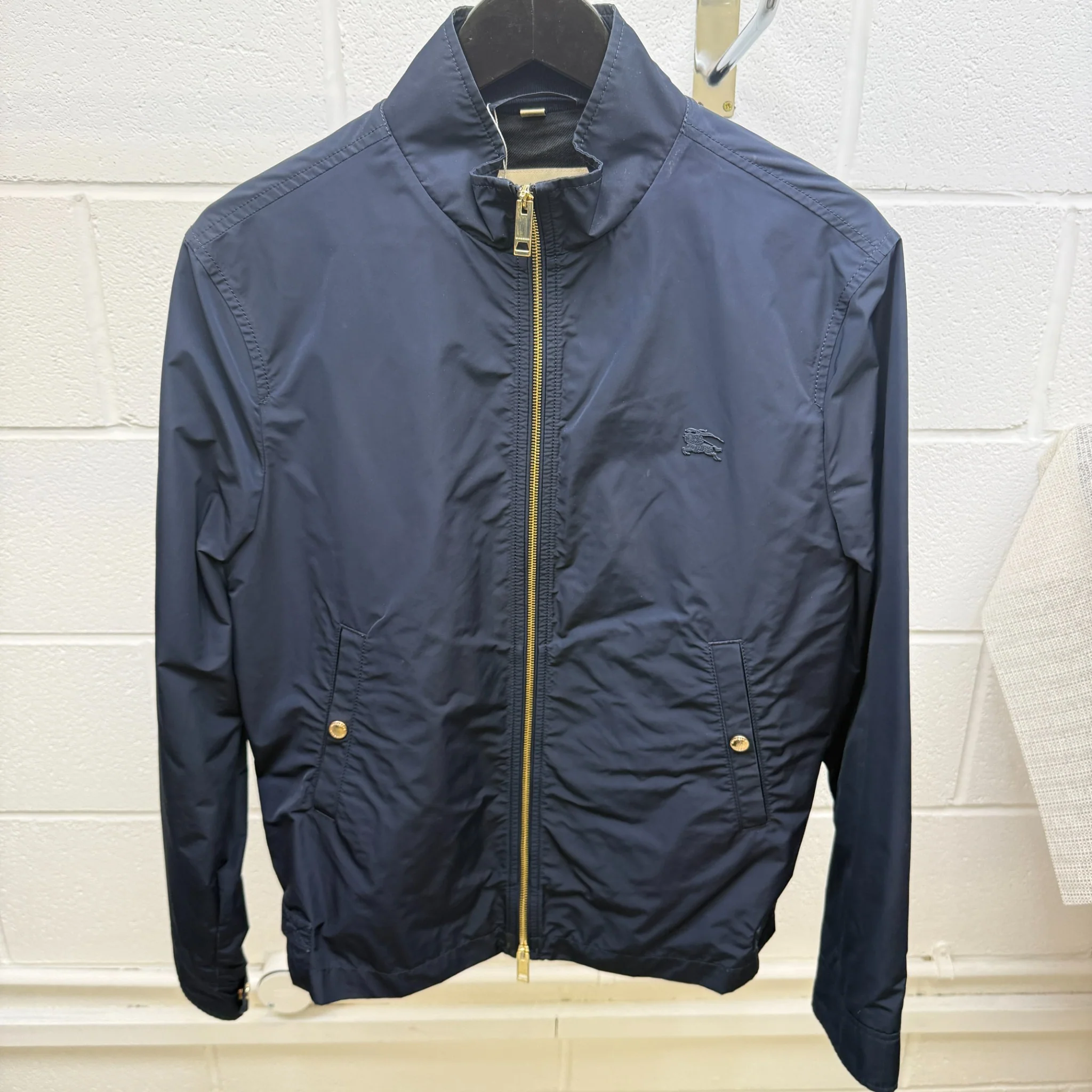 Men's Brighton Lightweight Blouson Jacket Navy Size M - Image 6