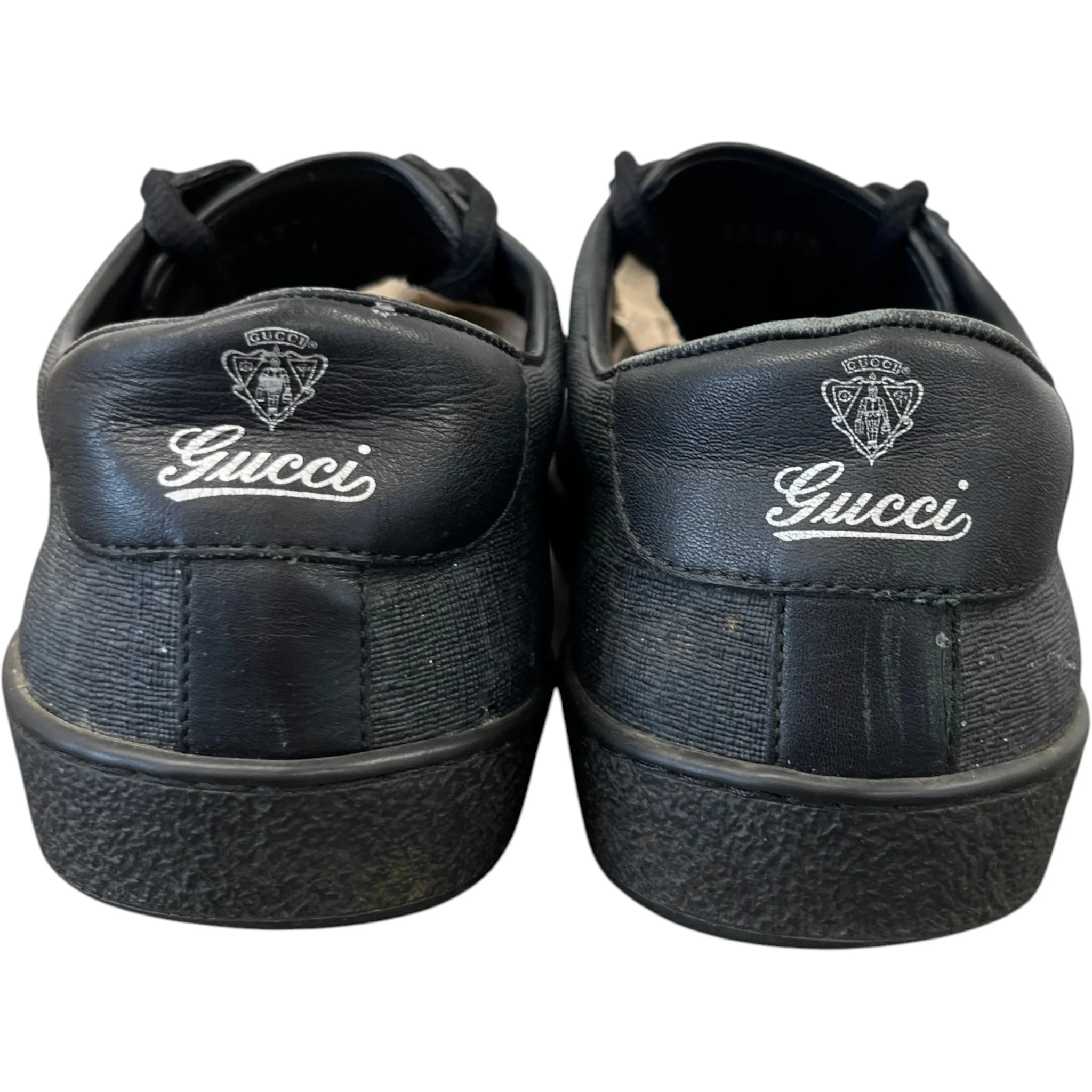 Men's Brooklyn Gg Supreme Low Trainers Black Size EU 43 / UK 9 - Image 7