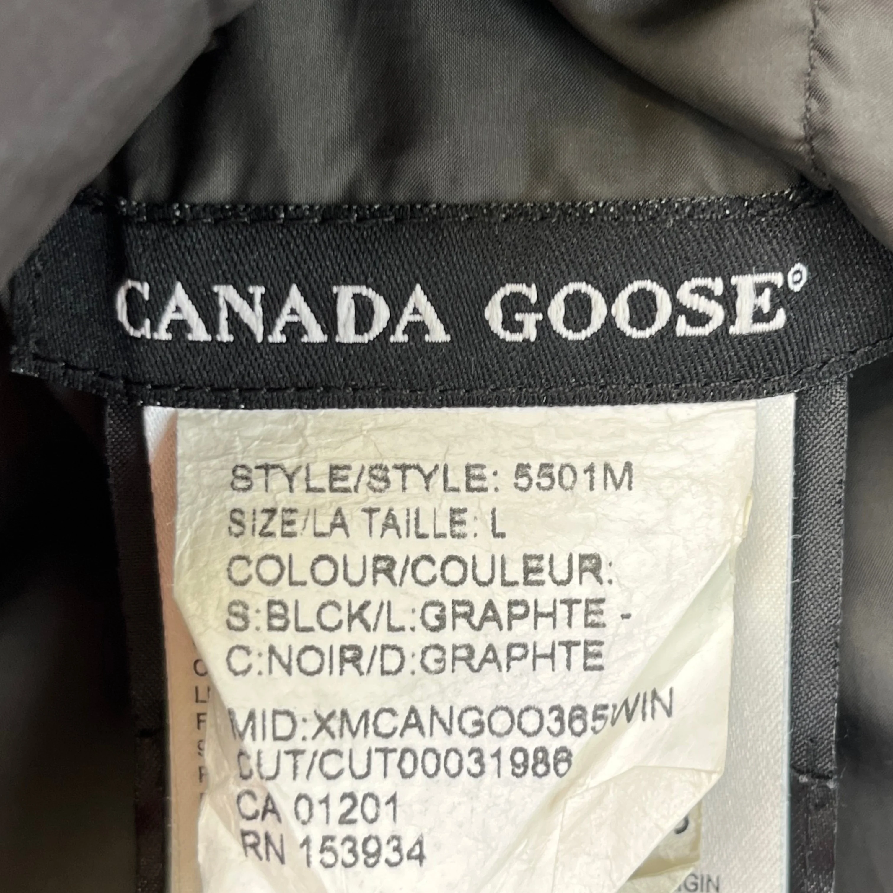 Men's Brookvale Down Jacket Black Size L - Image 6