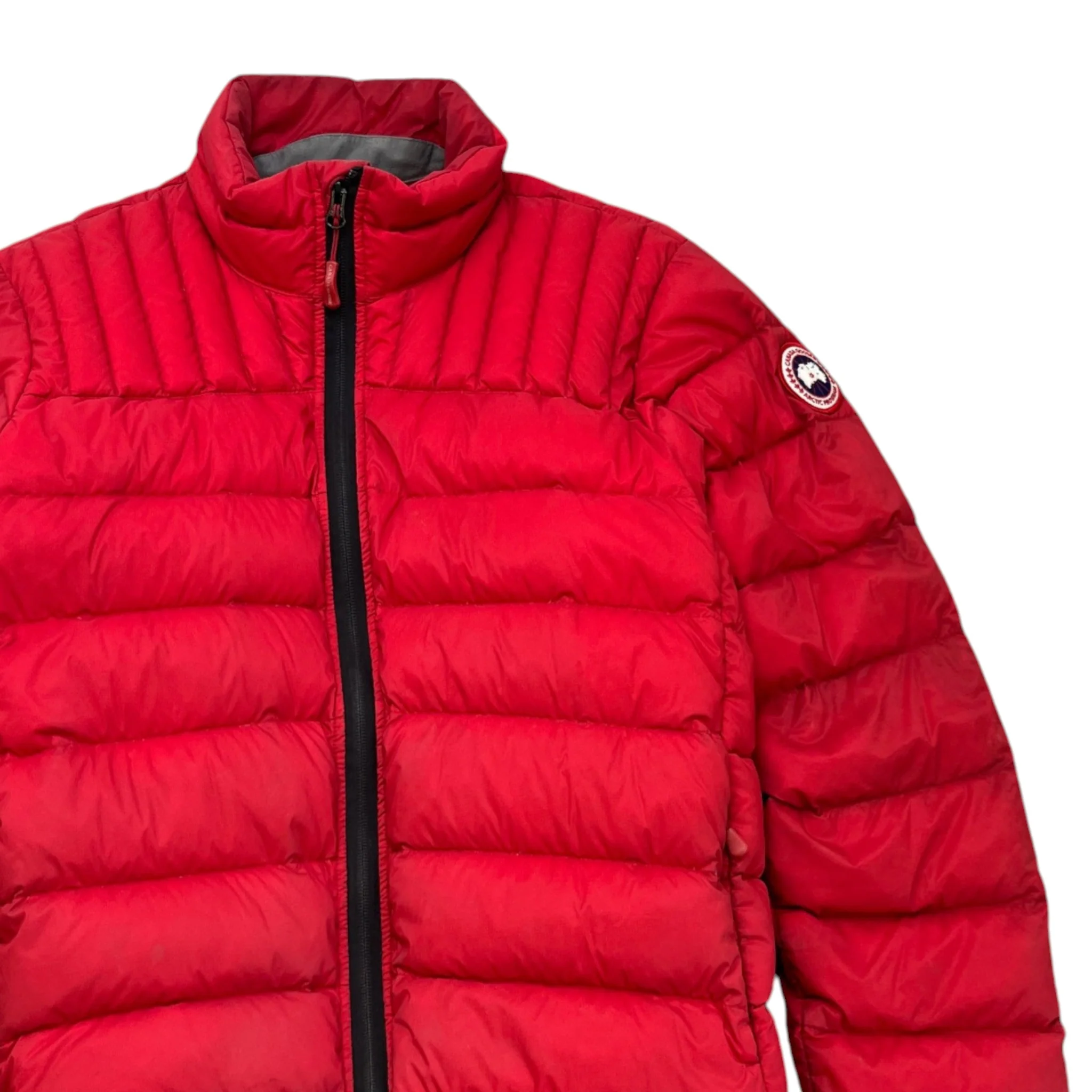 Men's Brookvale Down Jacket Red Size M - Image 3