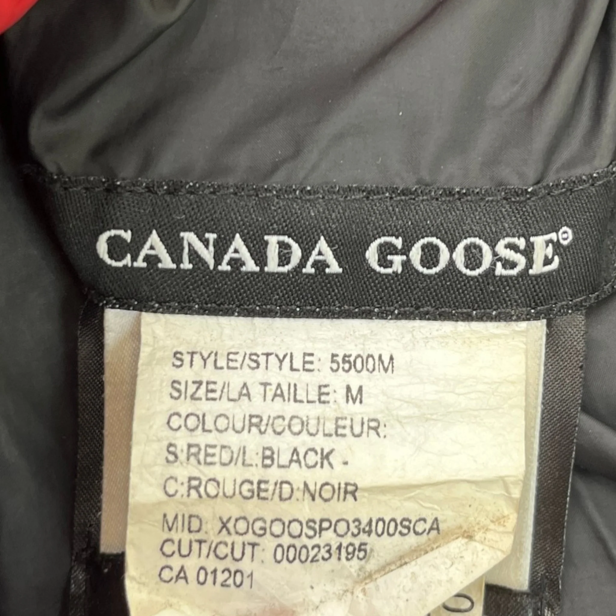 Men's Brookvale Down Jacket Red Size M - Image 6