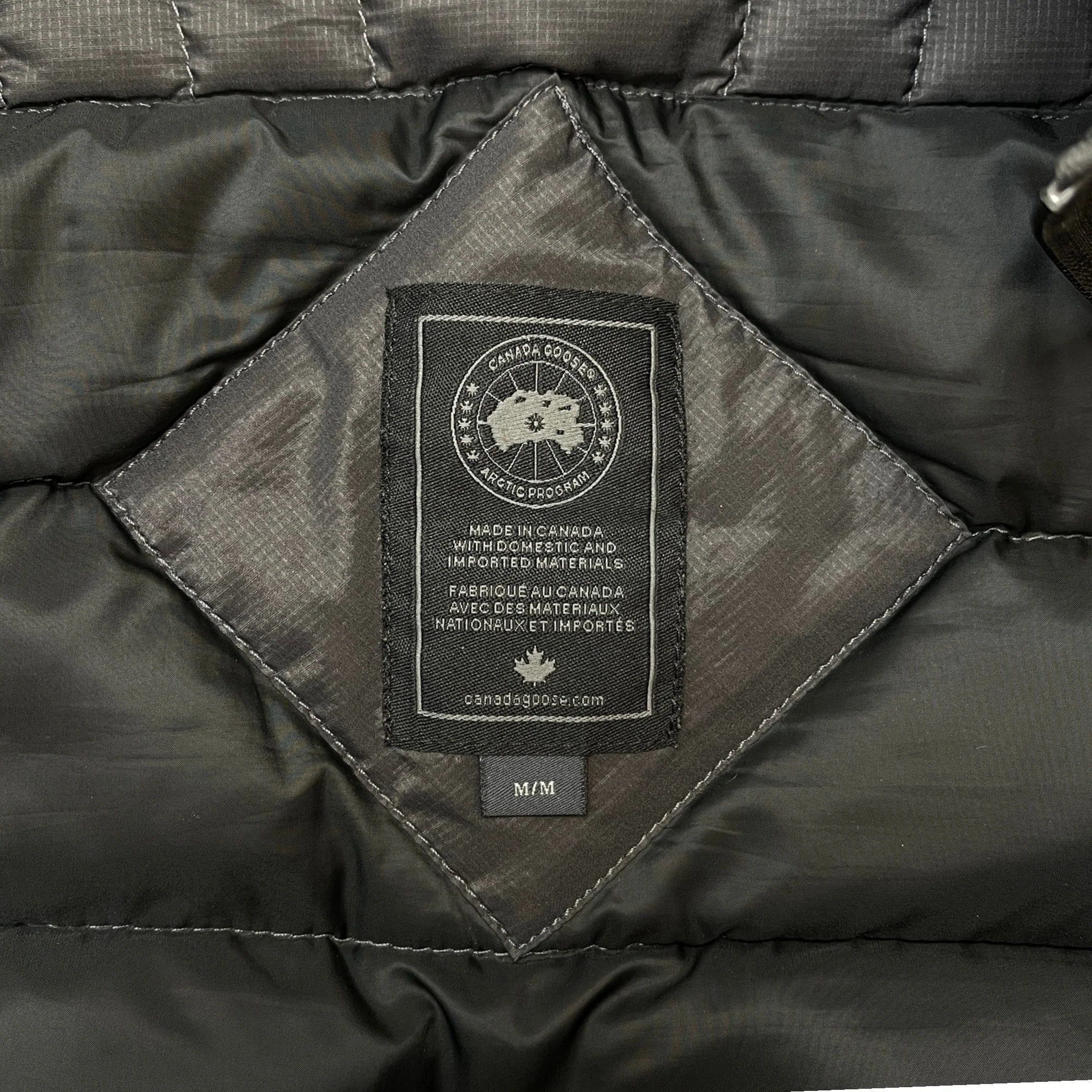 Men's Brookvale Hoody Down Jacket Grey Size M - Image 6