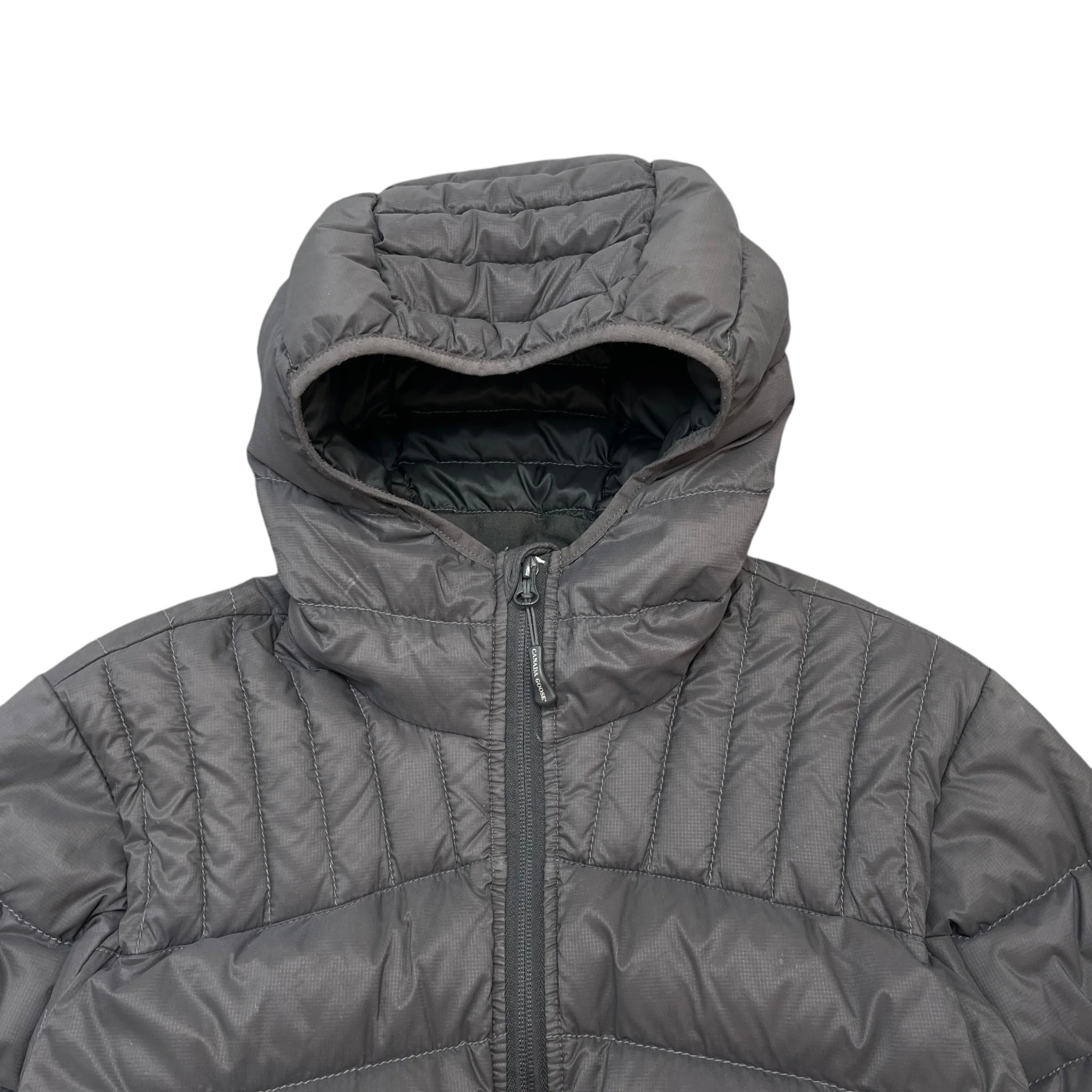 Men's Brookvale Hoody Down Jacket Grey Size M - Image 7