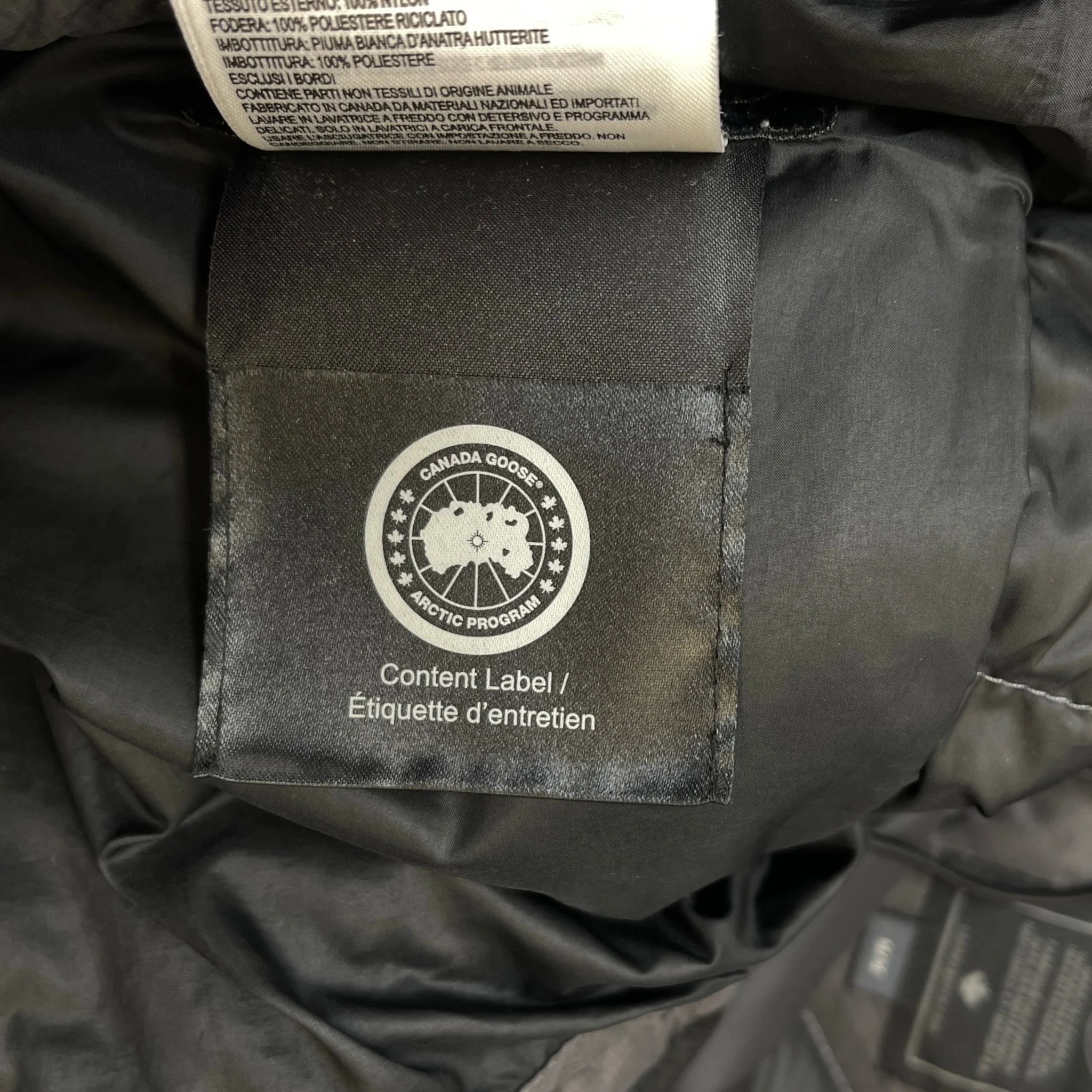 Men's Brookvale Hoody Down Jacket Grey Size M - Image 9