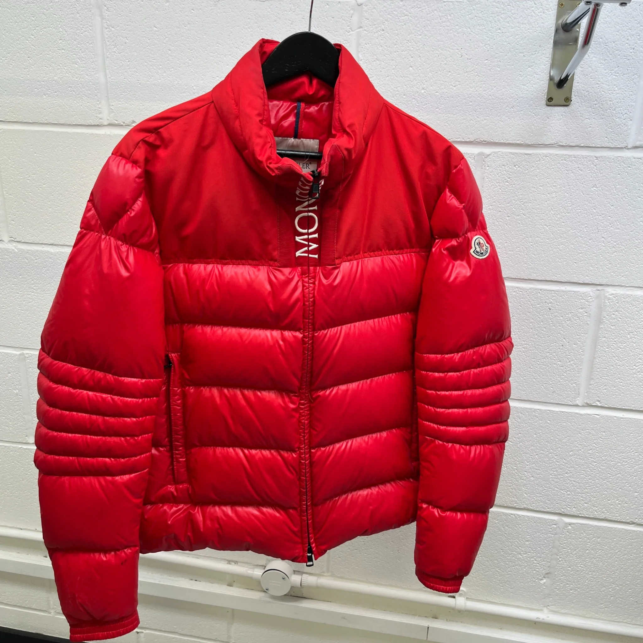 Men's Bruel Down Jacket Red Size 3 / L - Image 11