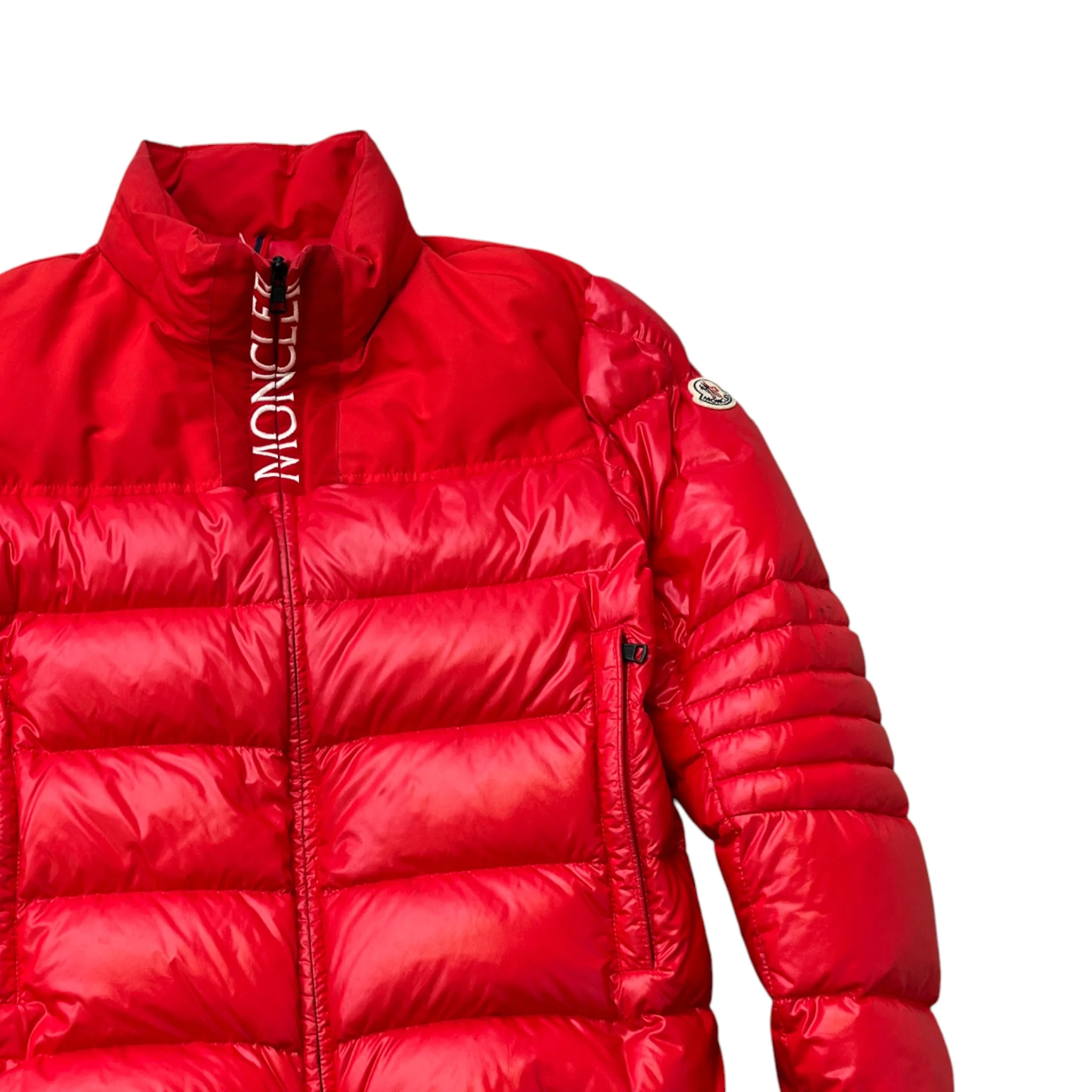 Men's Bruel Down Jacket Red Size 3 / L - Image 3