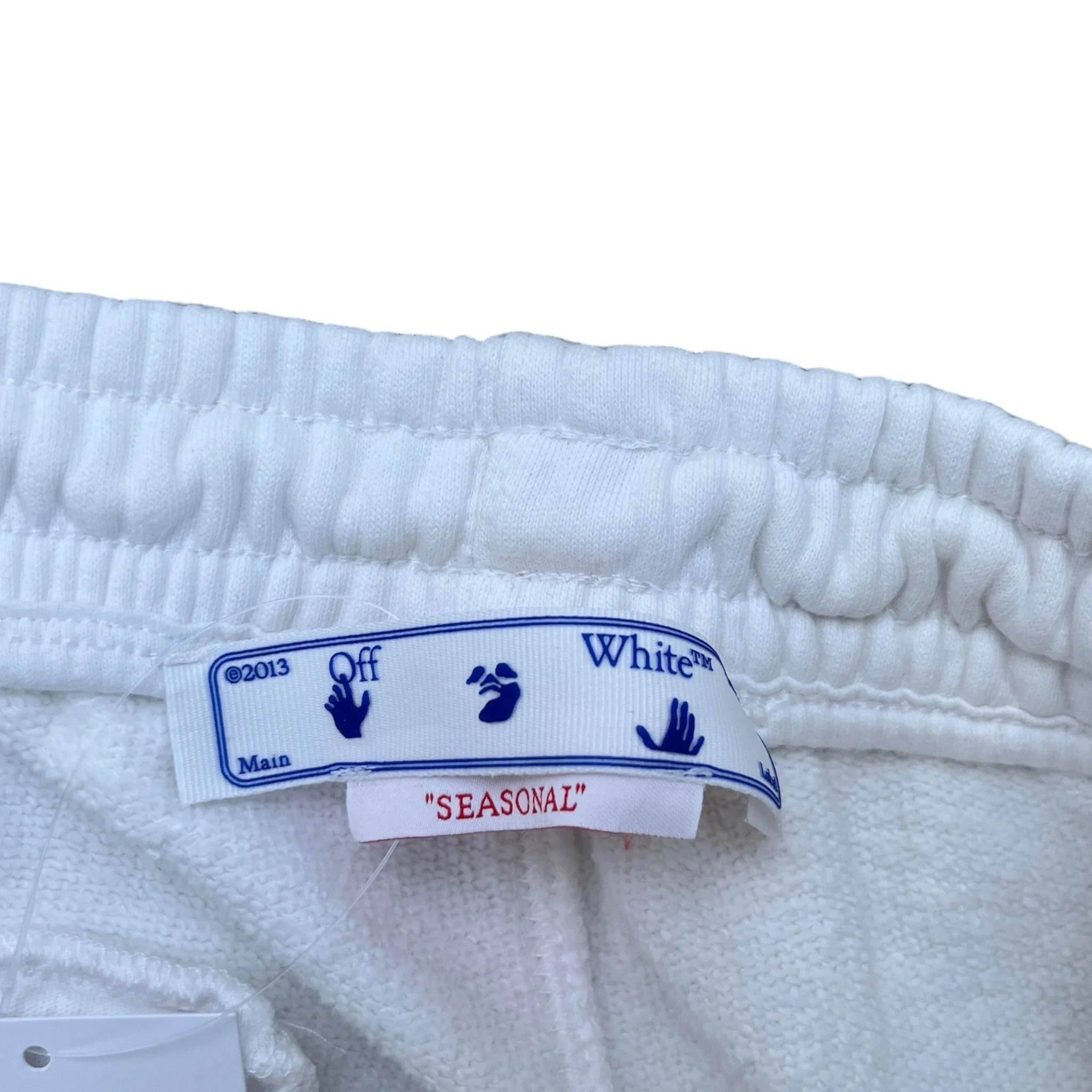 Men's Brush Arrow Shorts White Size S - Image 6