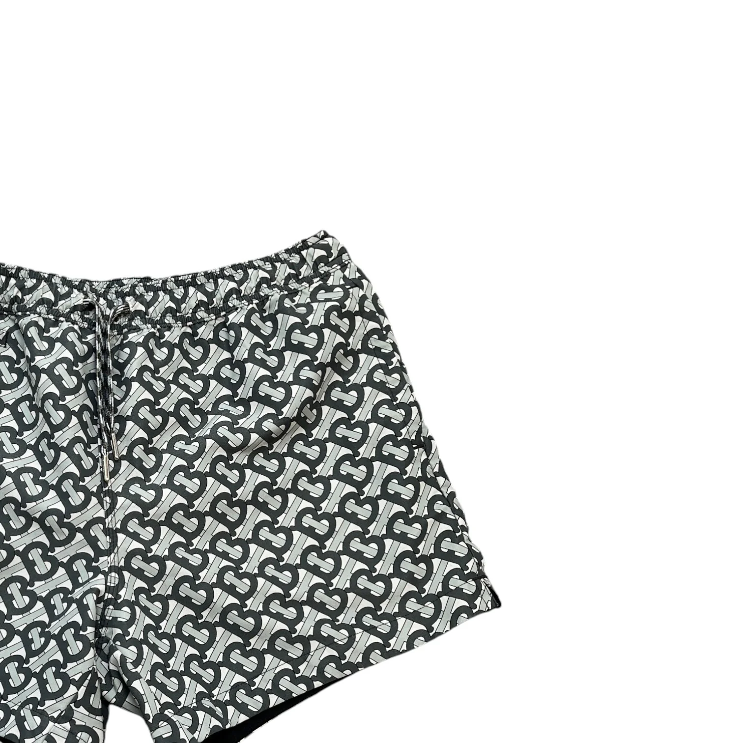 Men's Bt Monogram Swim Shorts Grey Size S - Image 3