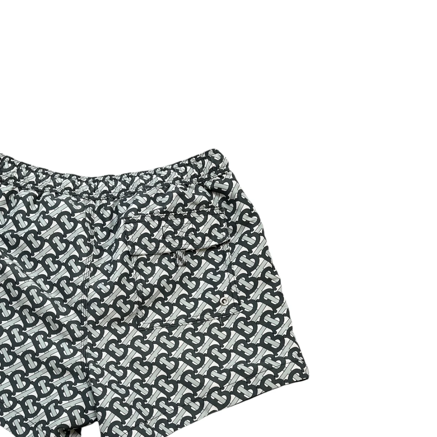 Men's Bt Monogram Swim Shorts Grey Size S - Image 4