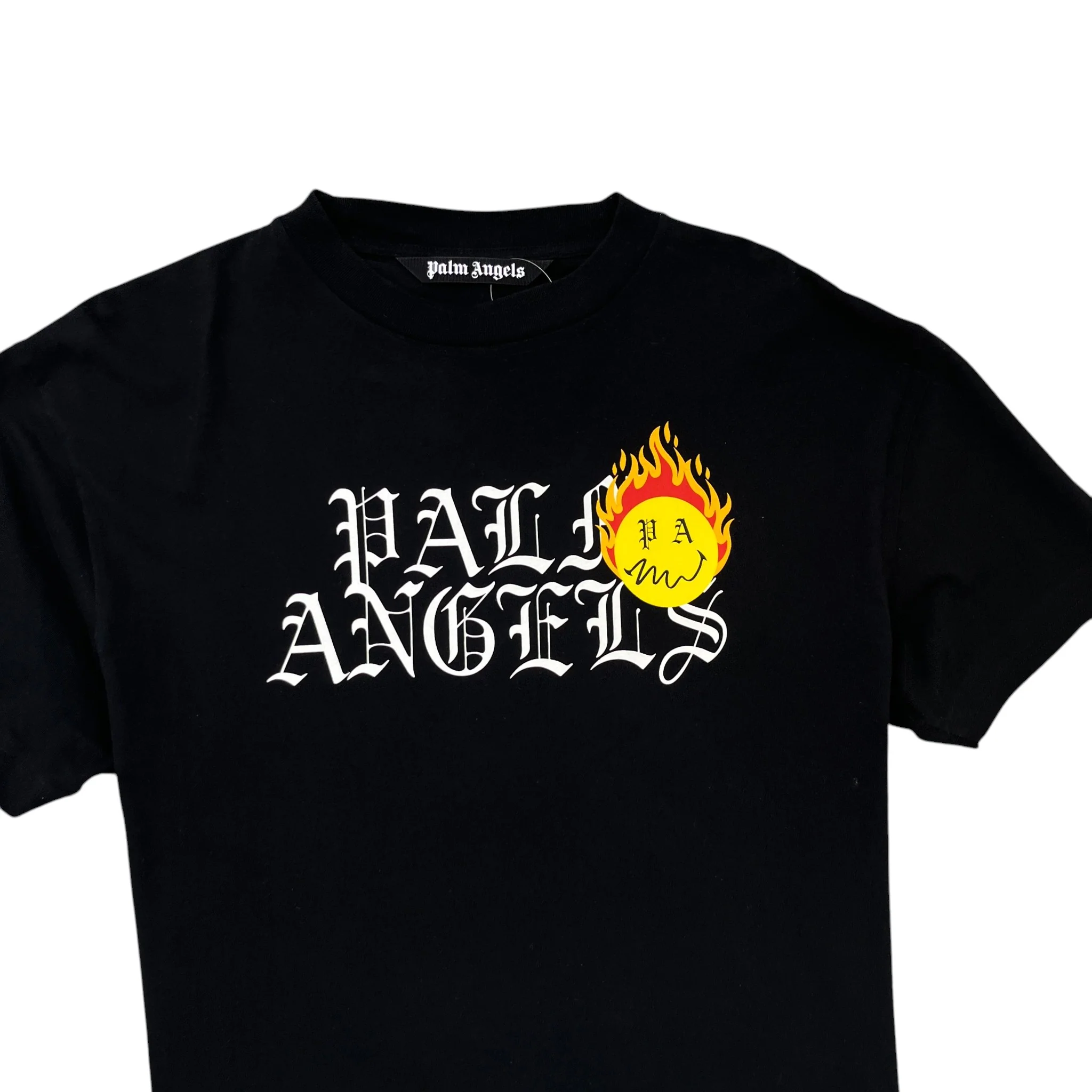 Men's Burning Head T-Shirt Black Size XL - Image 5