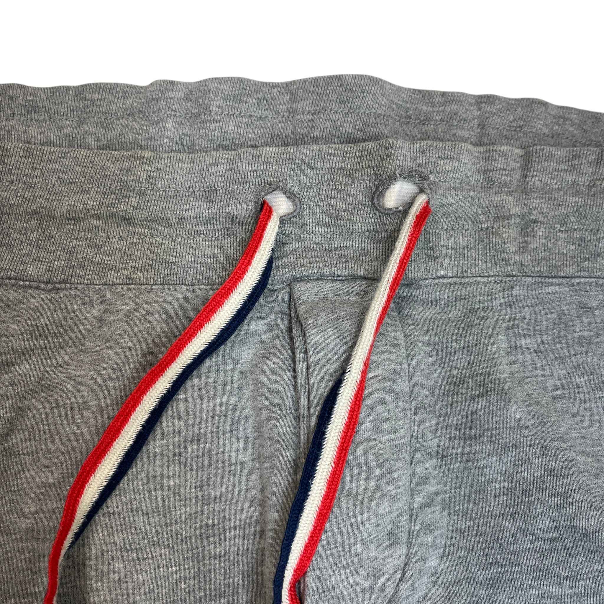 Men's Button Logo Joggers Grey Size M - Image 10