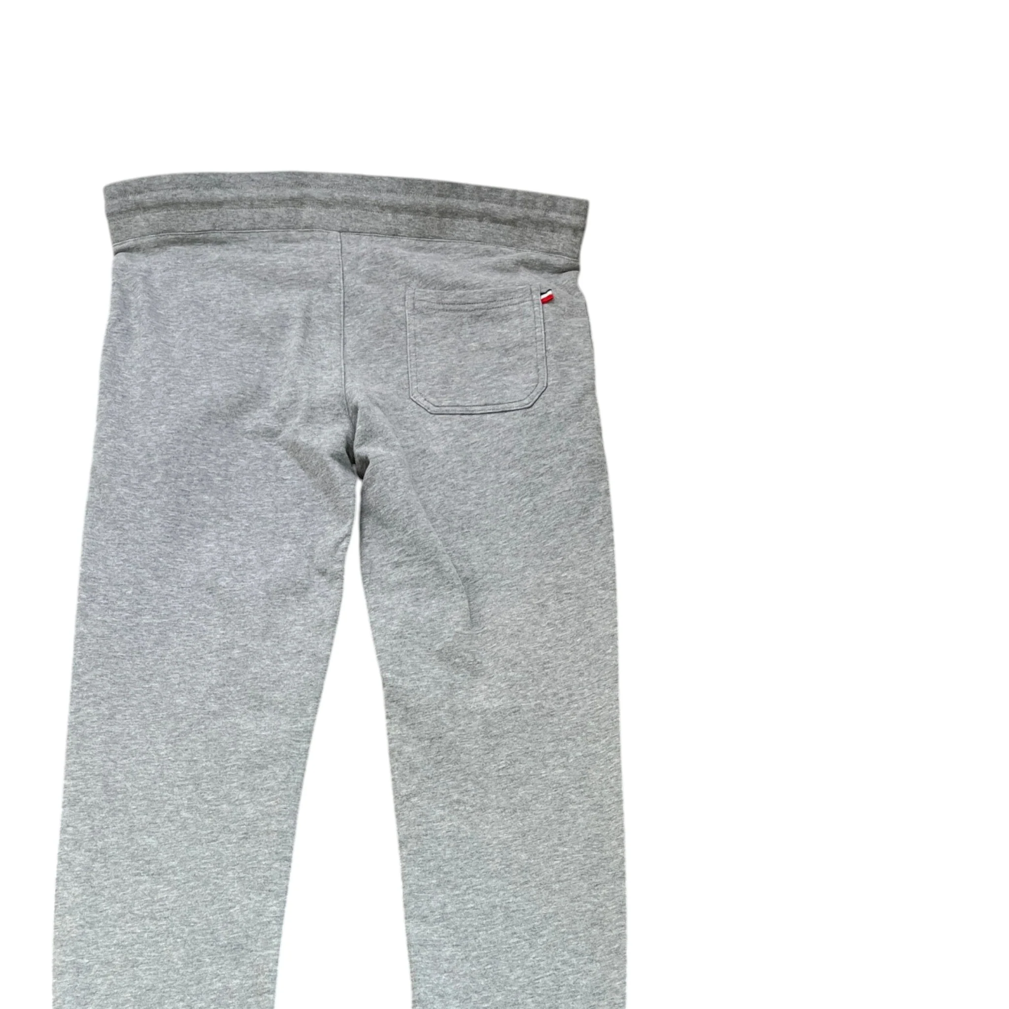 Men's Button Logo Joggers Grey Size M - Image 4