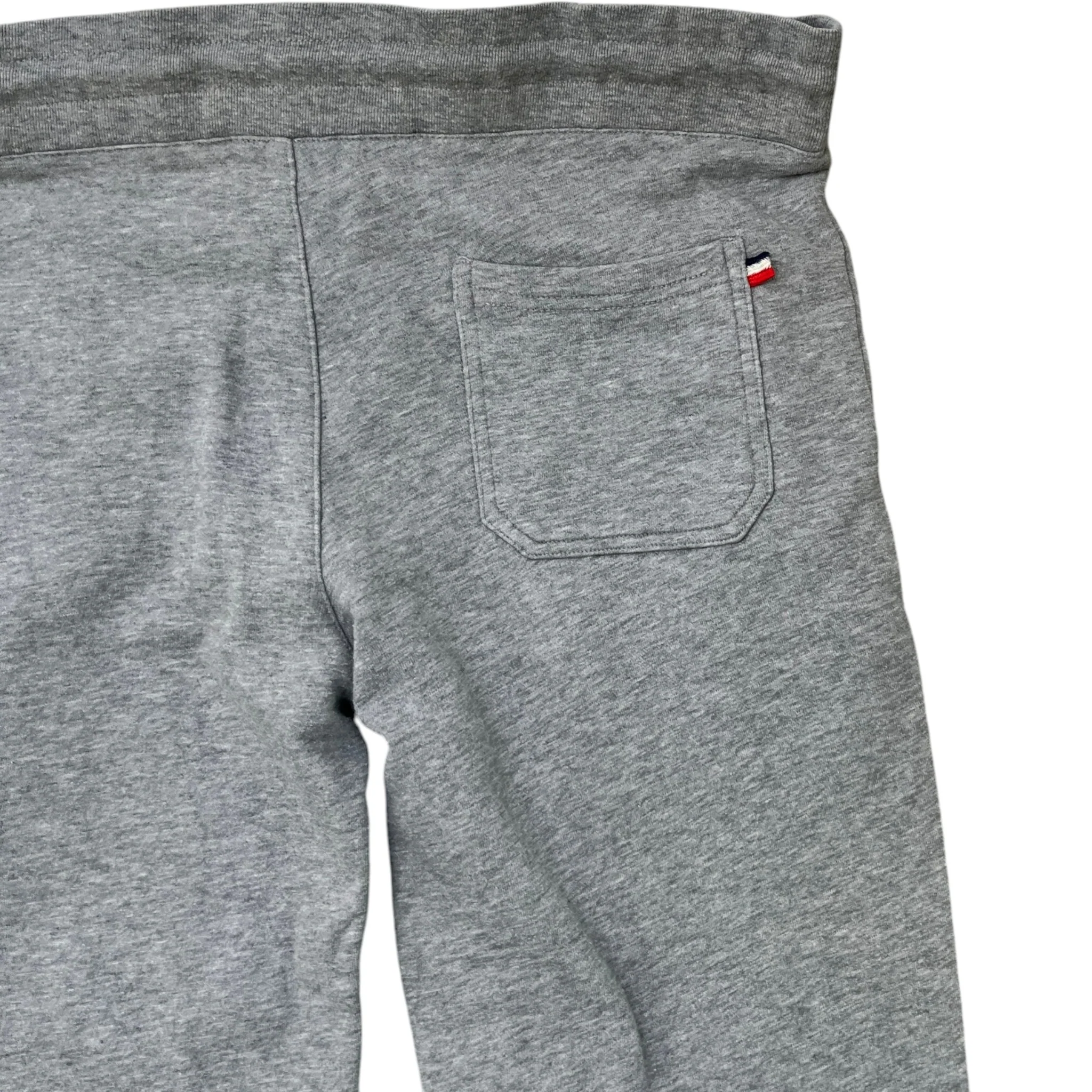 Men's Button Logo Joggers Grey Size M - Image 9