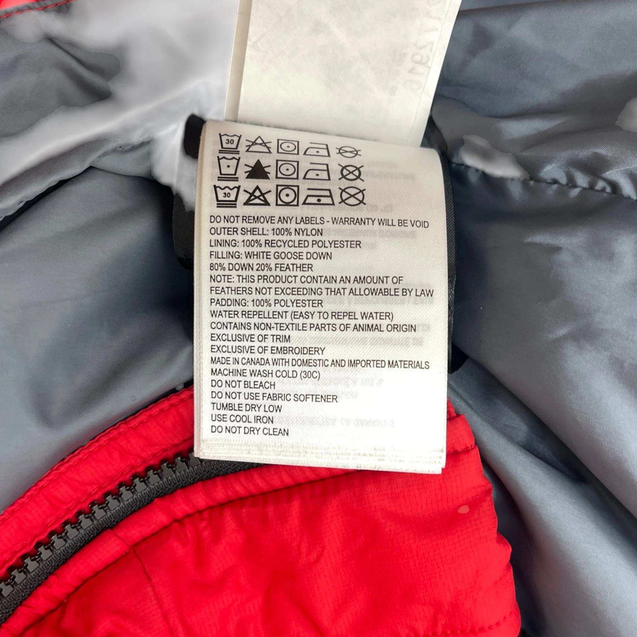 Men's Cabri Jacket Red Size M - Image 8