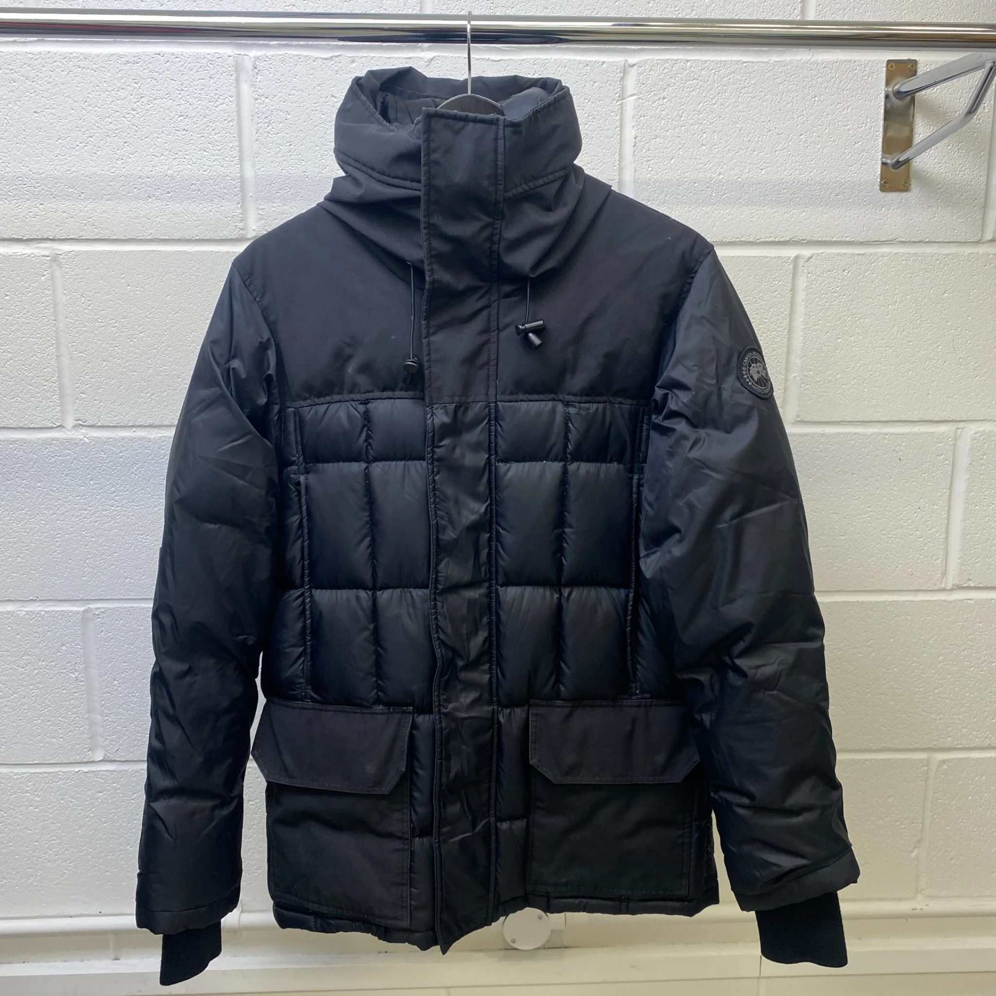 Men's Callaghan Down Jacket Black Size M - Image 8