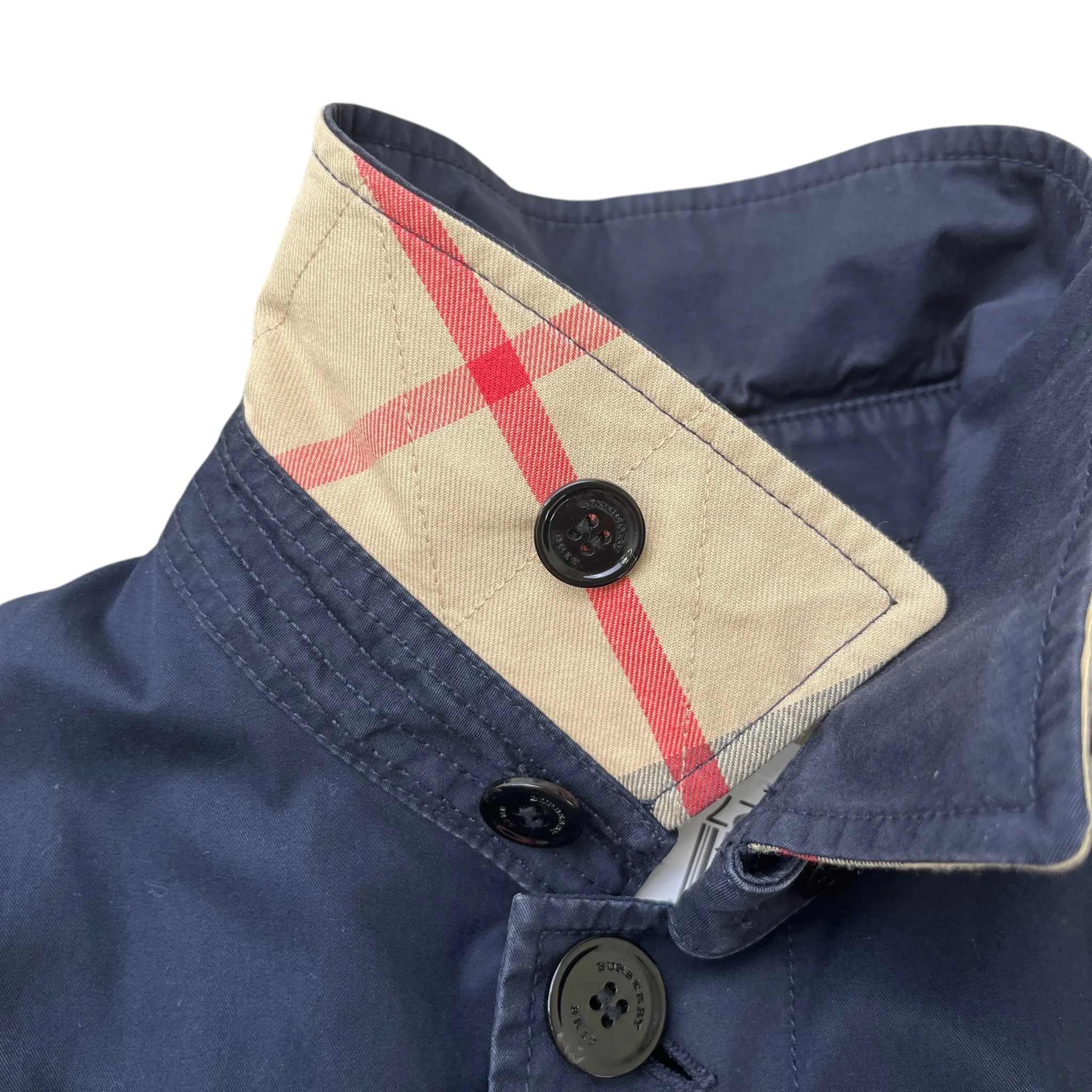 Men's Camden Heritage Trench Jacket Navy Size XS - Image 18