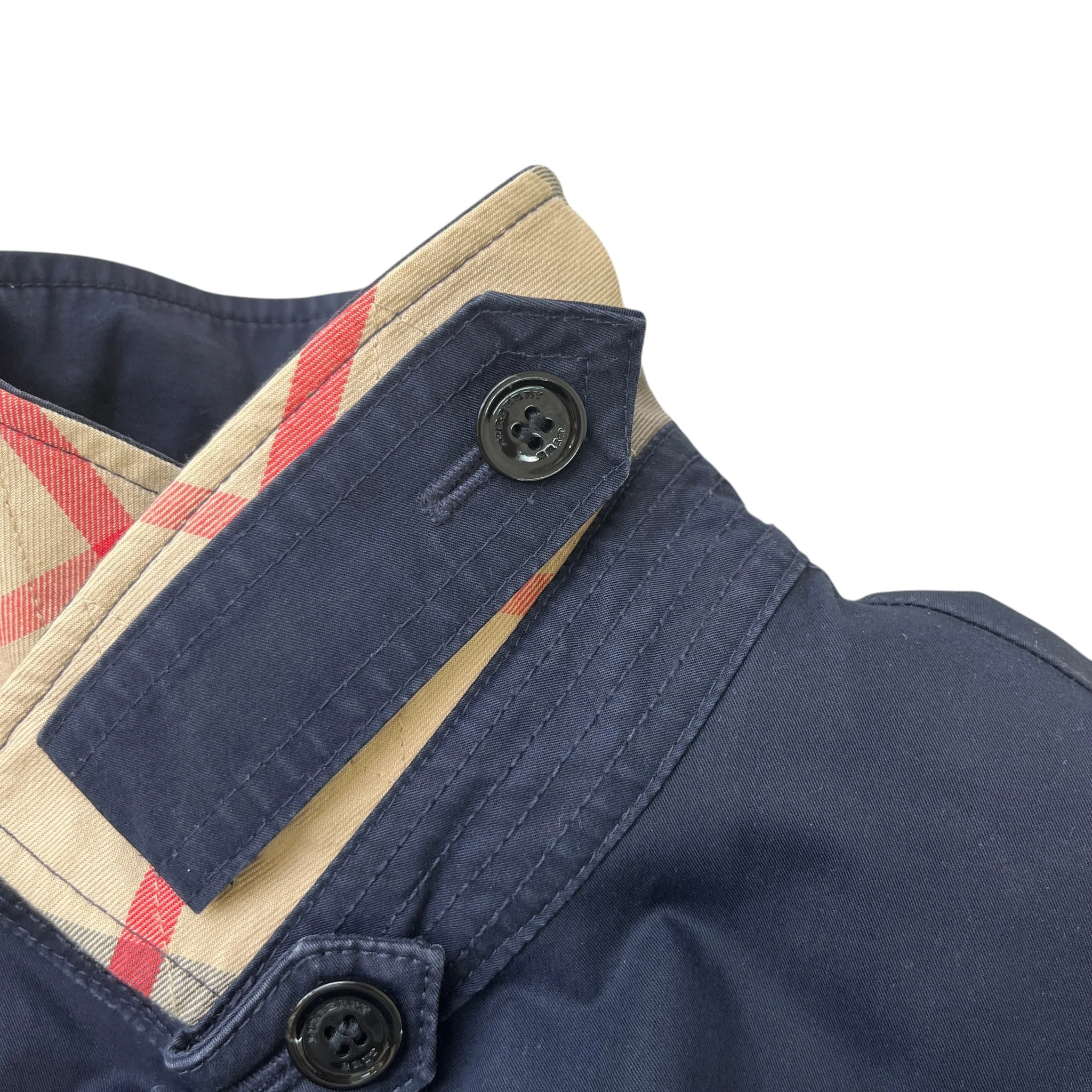 Men's Camden Heritage Trench Jacket Navy Size XS - Image 19