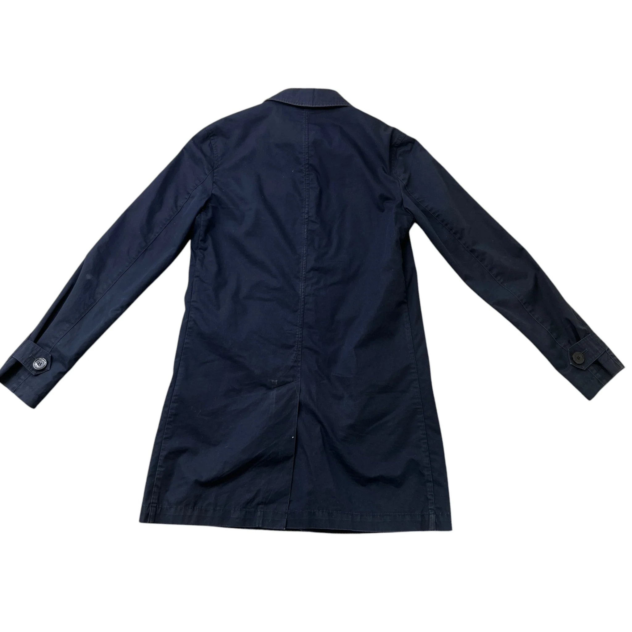 Men's Camden Heritage Trench Jacket Navy Size XS - Image 2