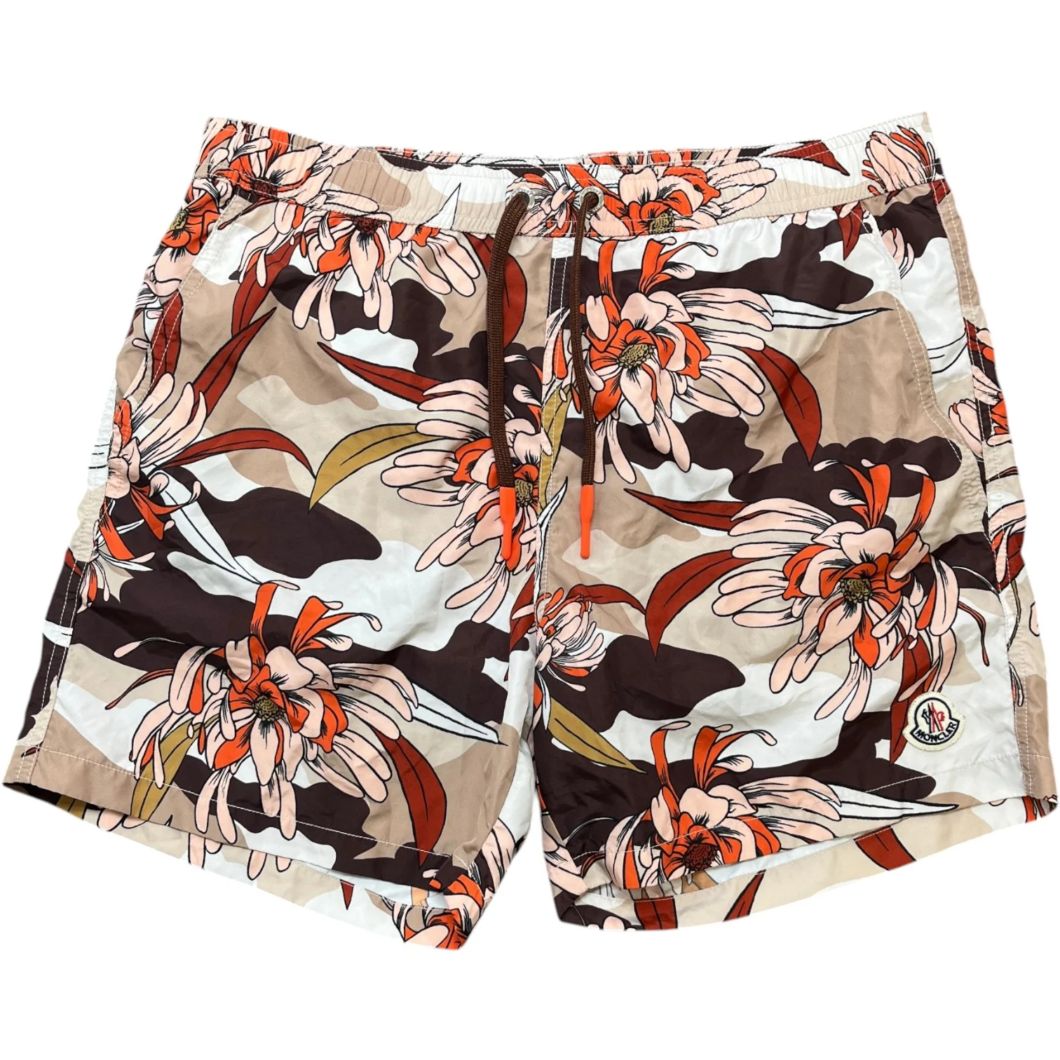 Men's Camicia Swim Shorts And Shirt Full Tracksuit Orange Size XL - Image 6