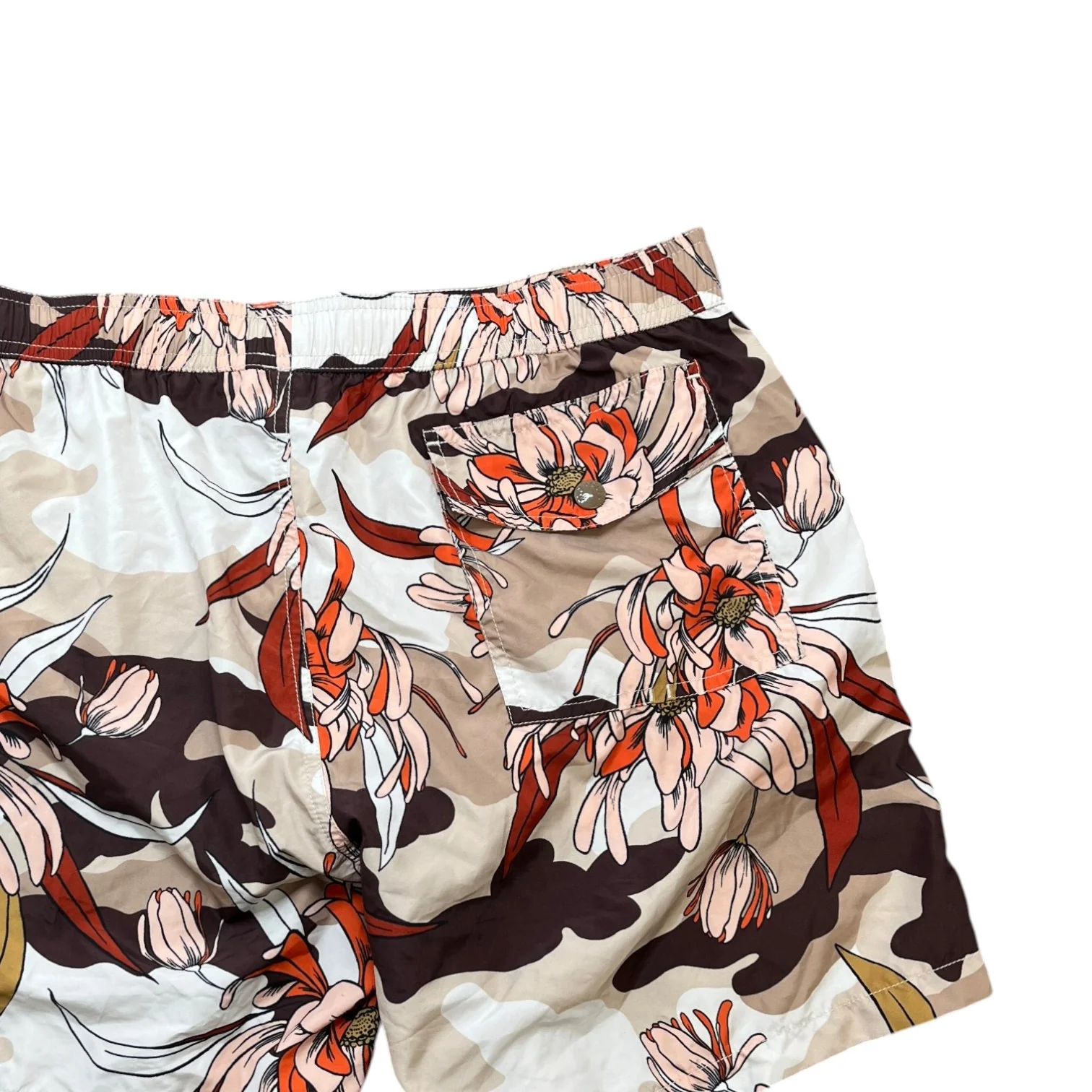 Men's Camicia Swim Shorts And Shirt Full Tracksuit Orange Size XL - Image 9