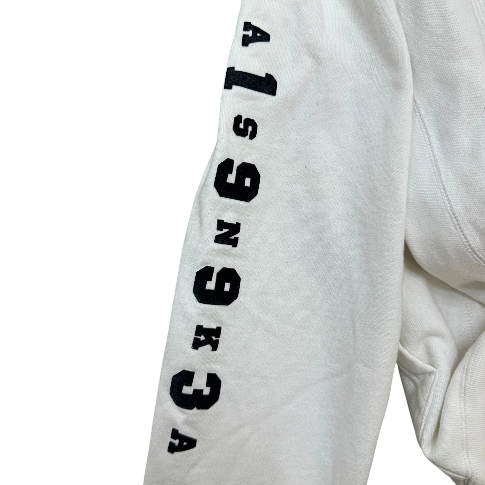 Men's Camo Print Hoodie White Size XL - Image 6