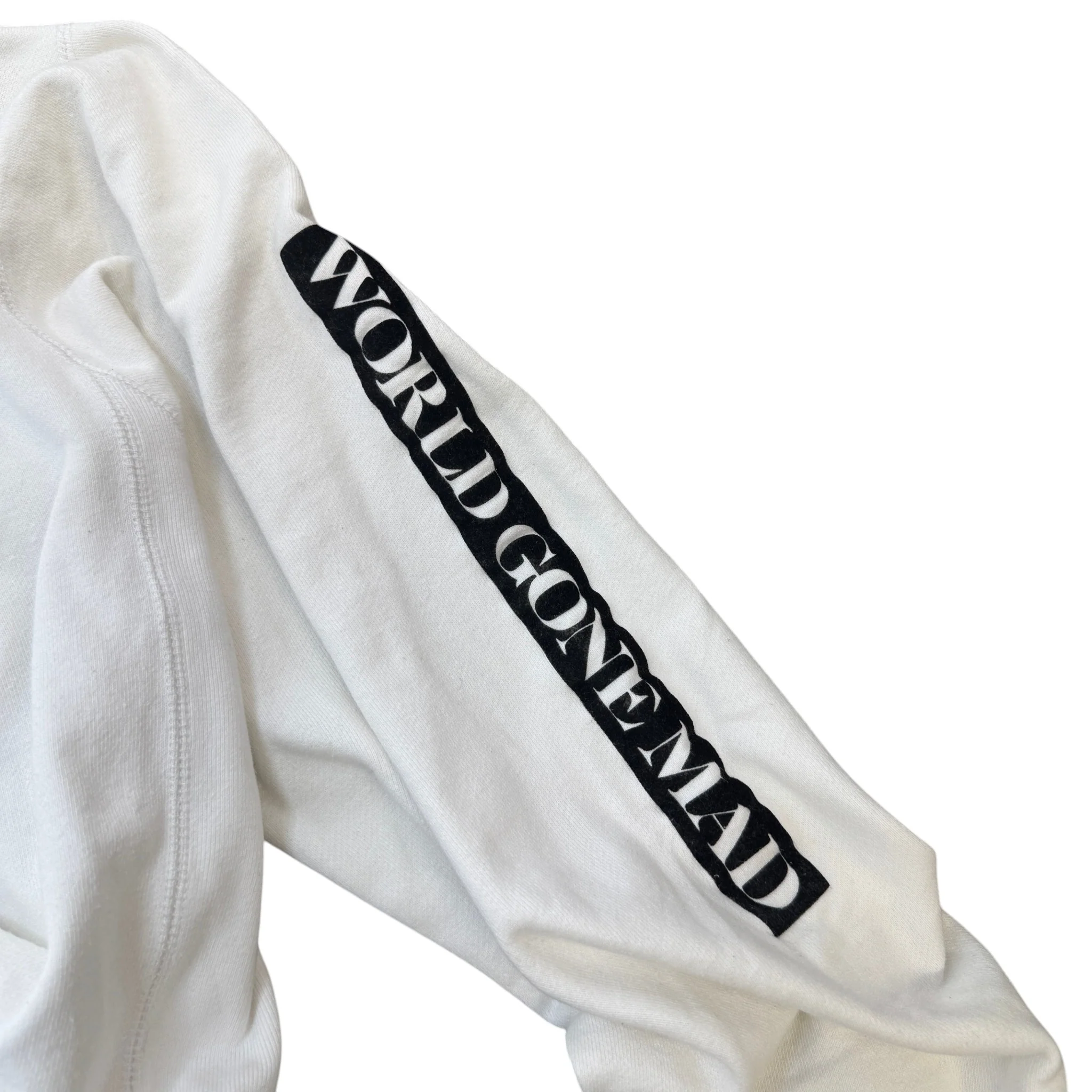 Men's Camo Print Hoodie White Size XL - Image 7