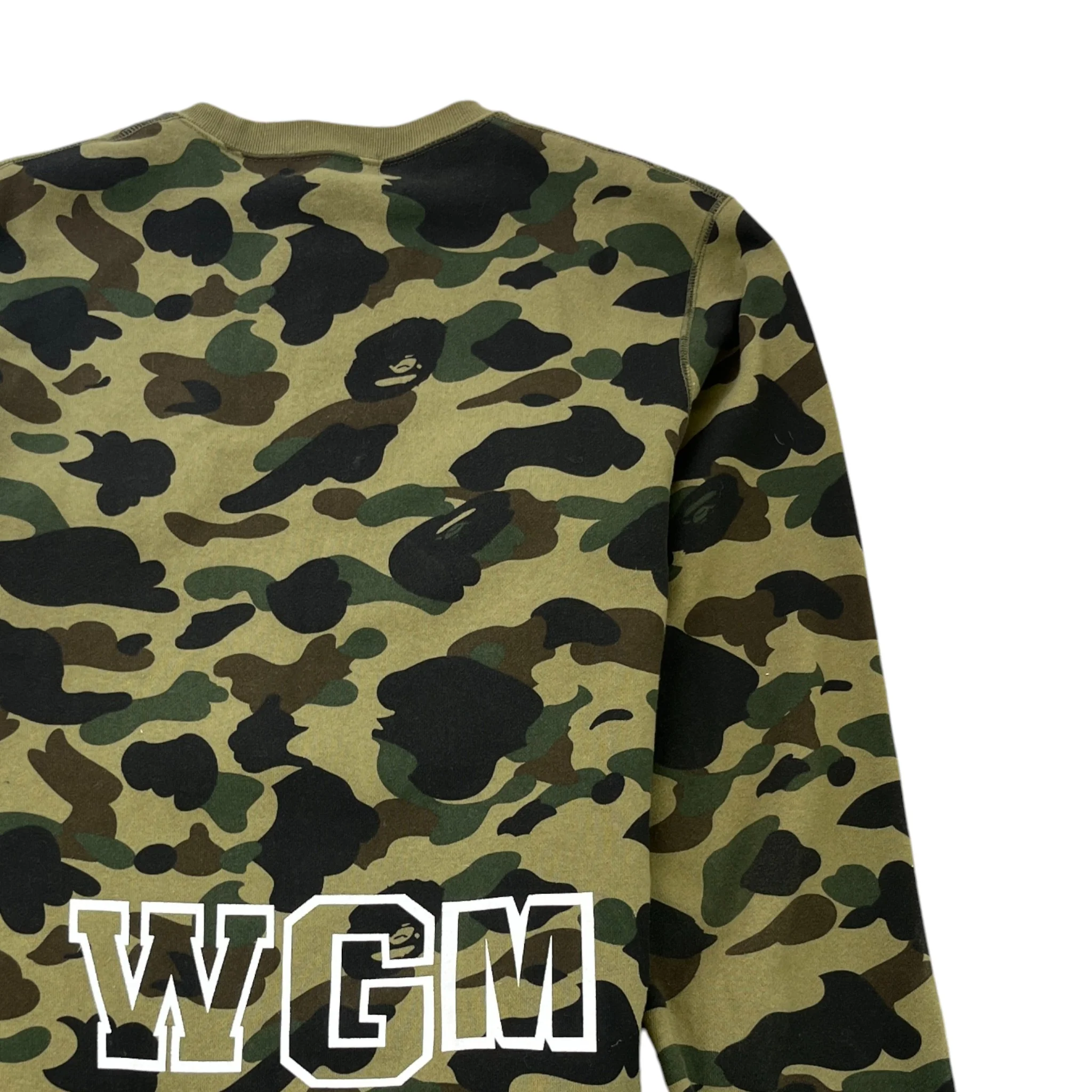 Men's Camo Shark Jumper Khaki Size L - Image 5