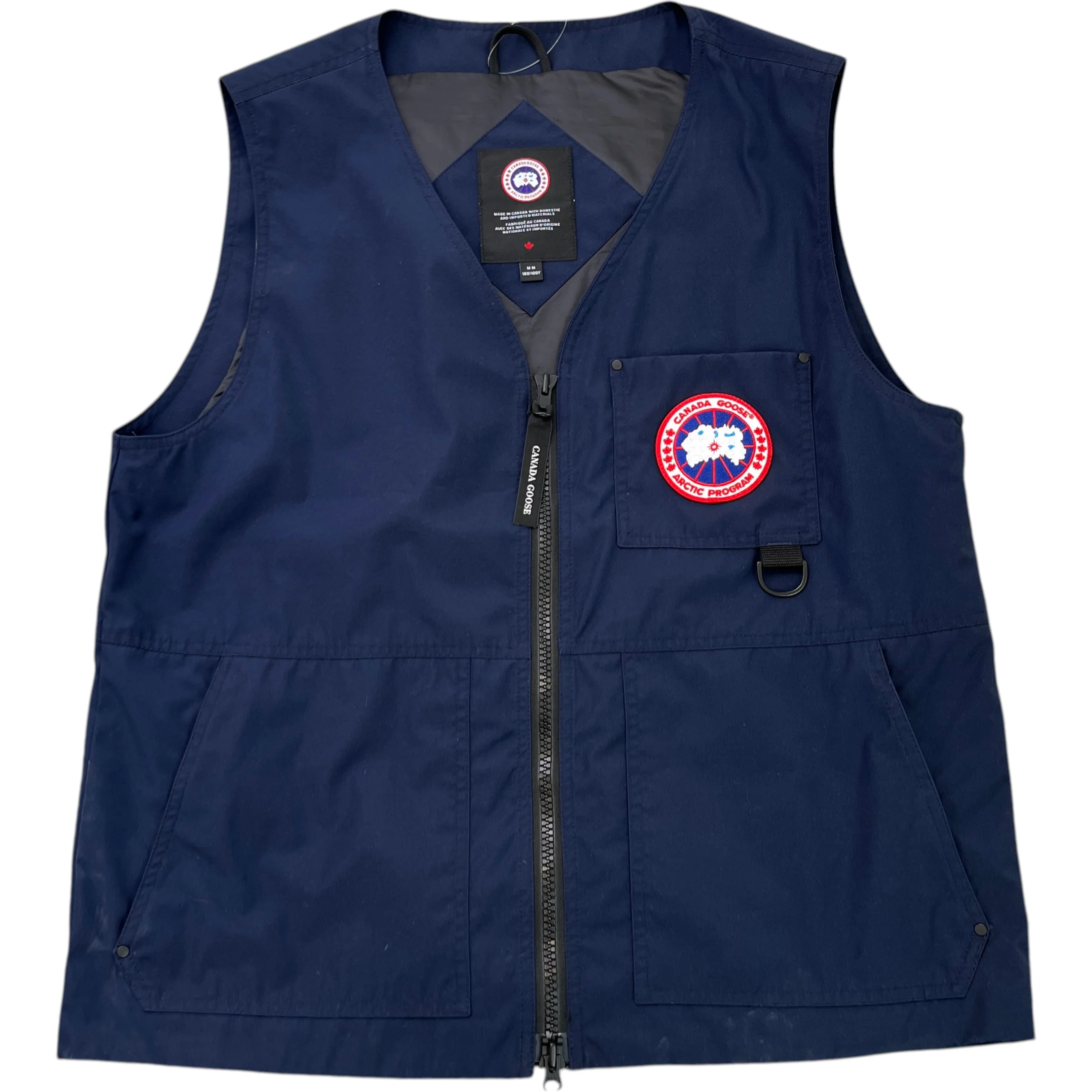 Men's Canmore Vest Navy Size M