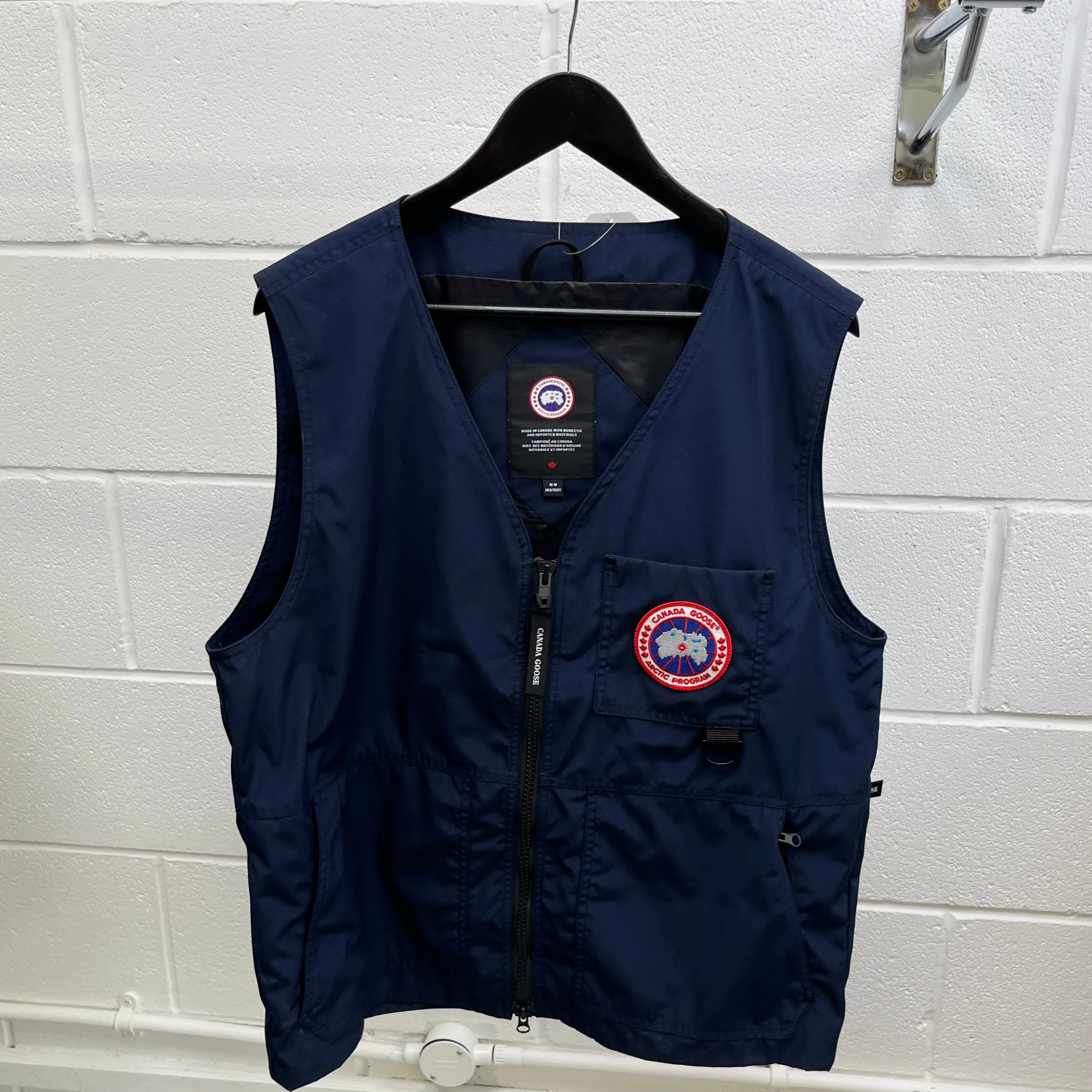 Men's Canmore Vest Navy Size M - Image 8