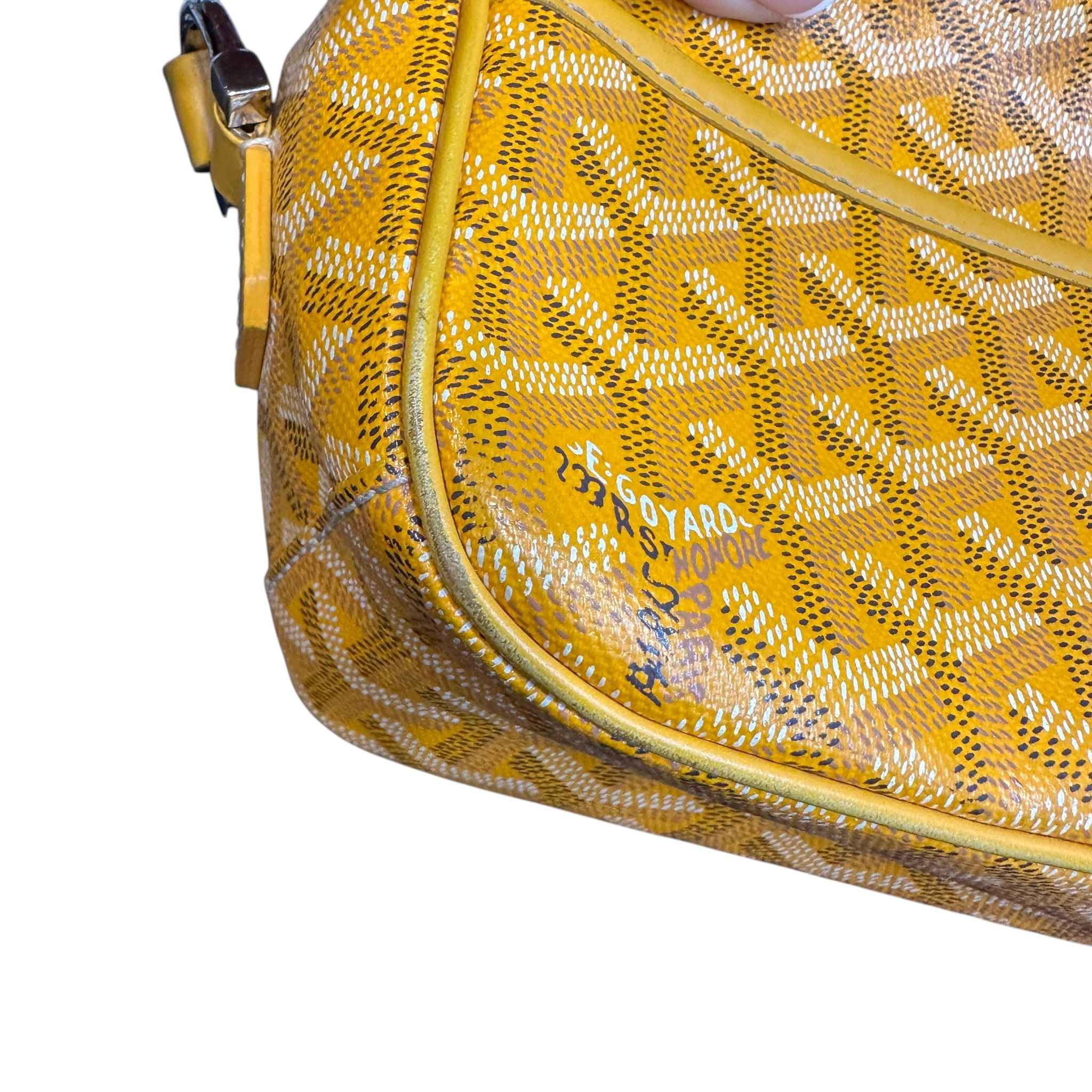 Men's Cap-Vert Pm Messenger Bag Yellow - Image 16