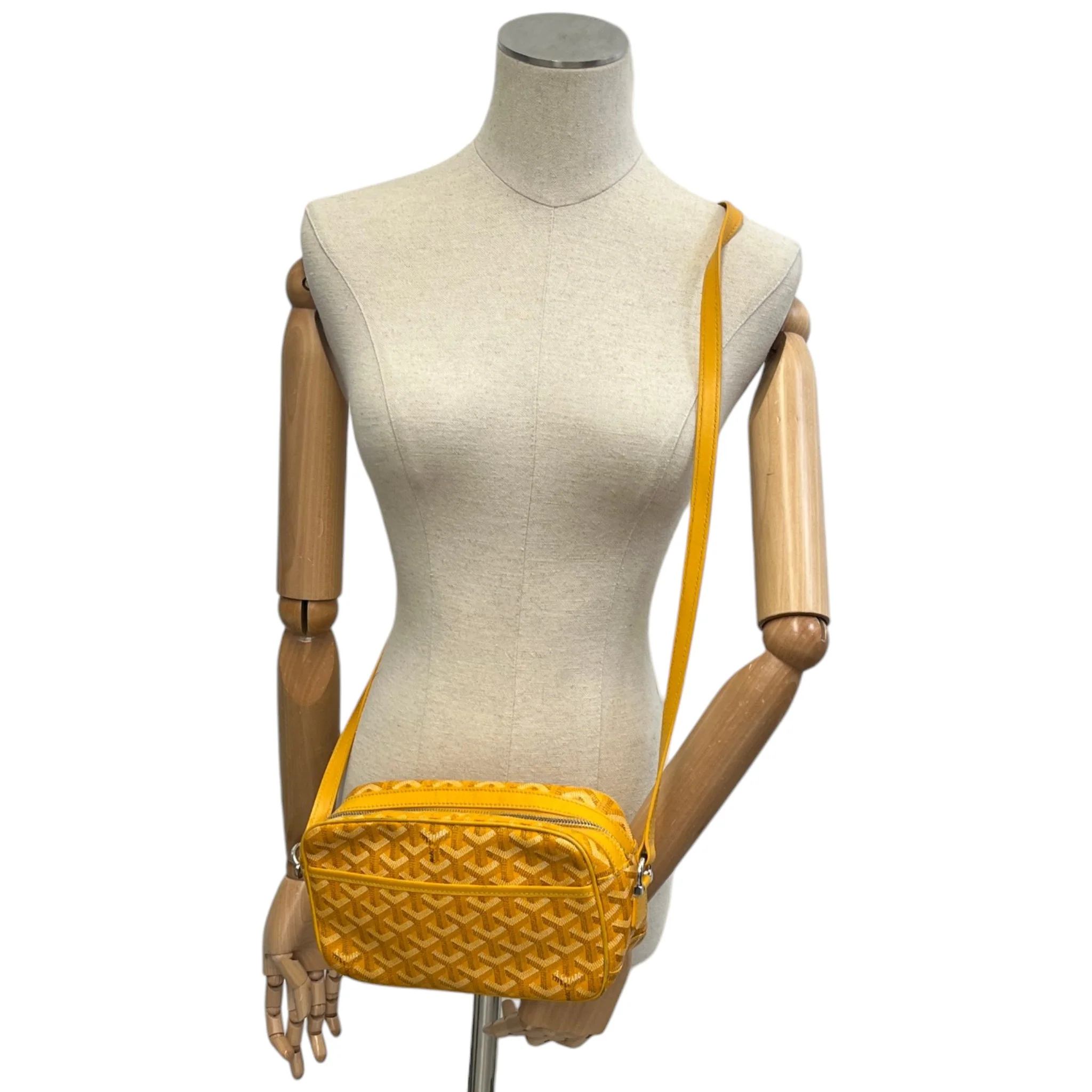 Men's Cap-Vert Pm Messenger Bag Yellow - Image 2
