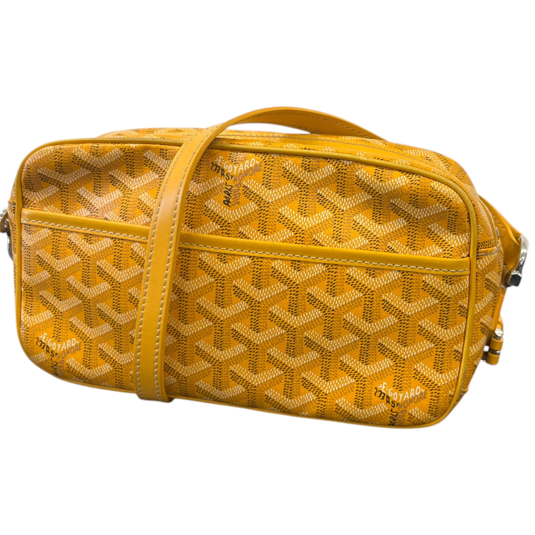 Men's Cap-Vert Pm Messenger Bag Yellow - Image 4