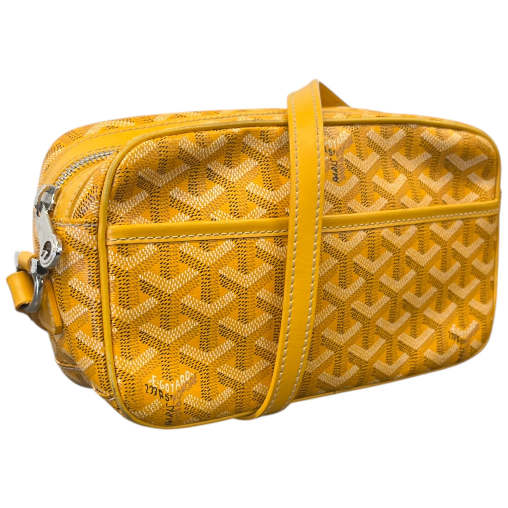 Men's Cap-Vert Pm Messenger Bag Yellow - Image 5