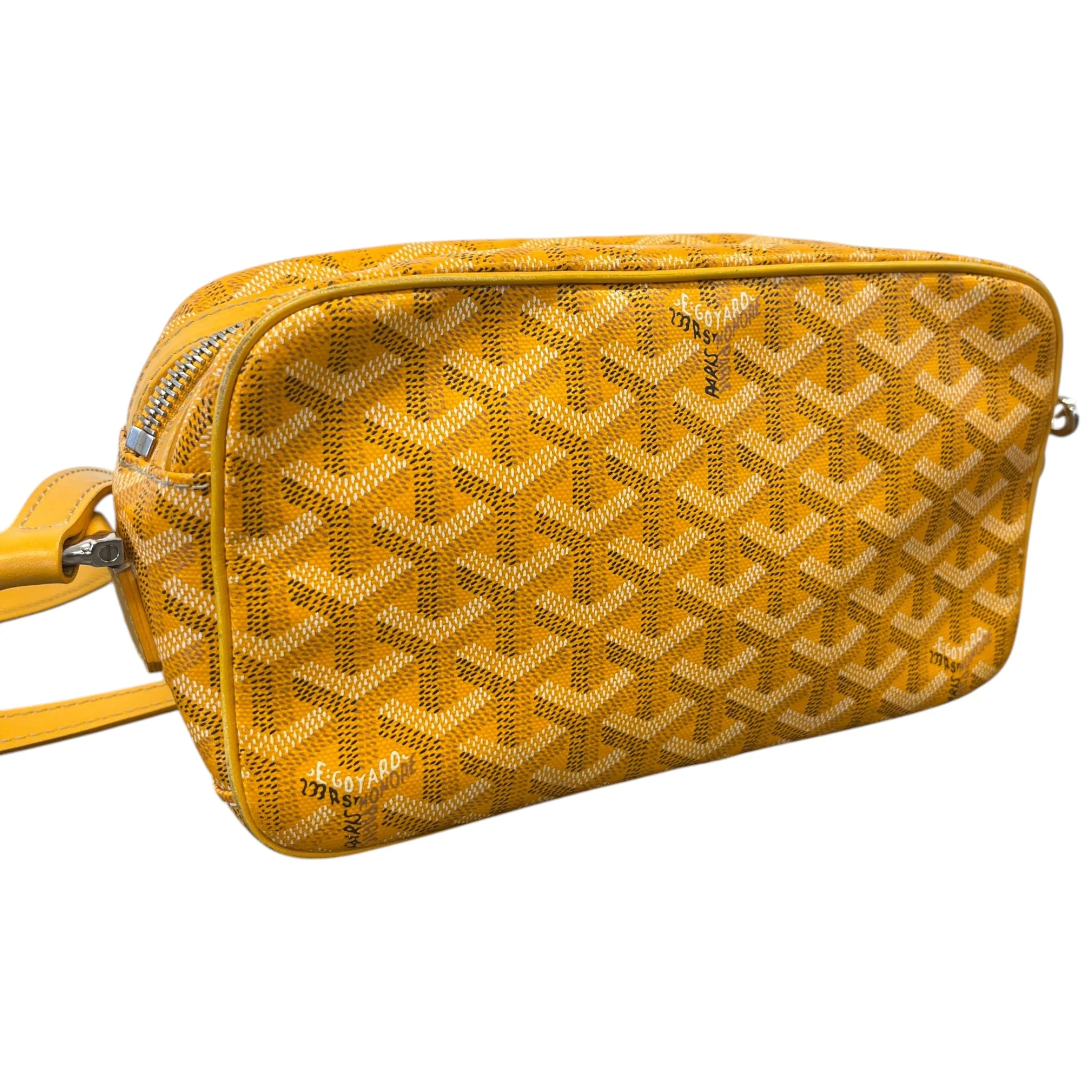 Men's Cap-Vert Pm Messenger Bag Yellow - Image 8