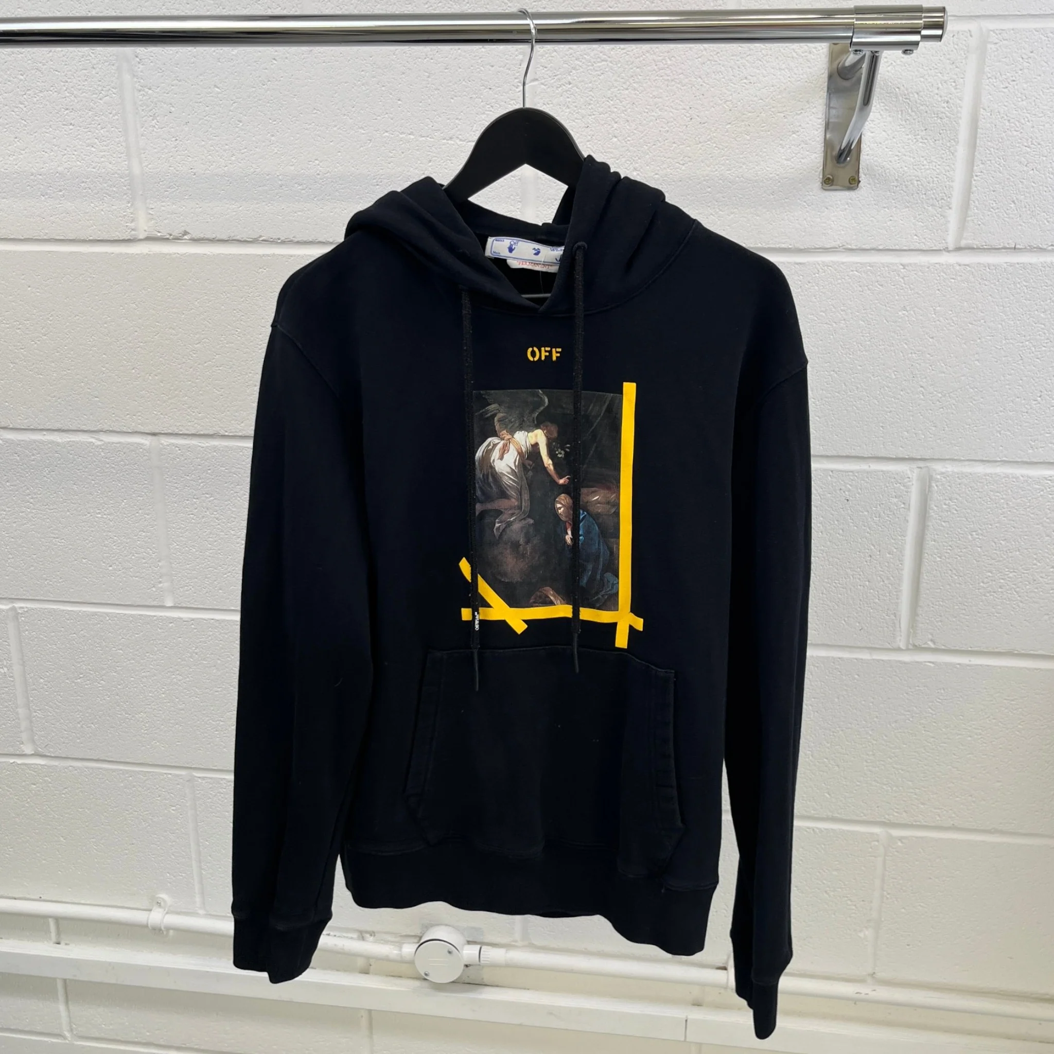 Men's Caravaggio Hoodie Black Size S - Image 7