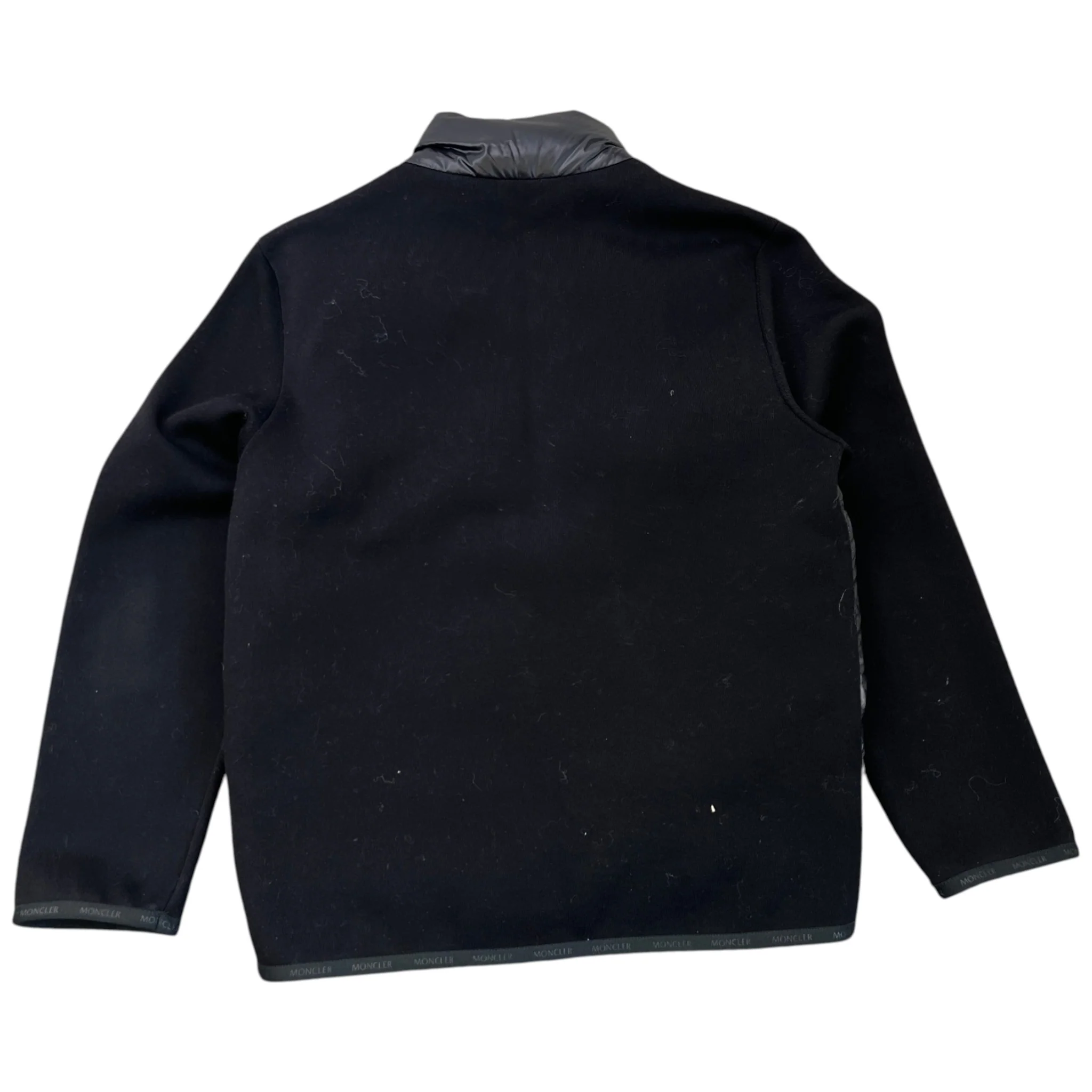 Men's Cardigan Tricot Jacket Black Size M - Image 2
