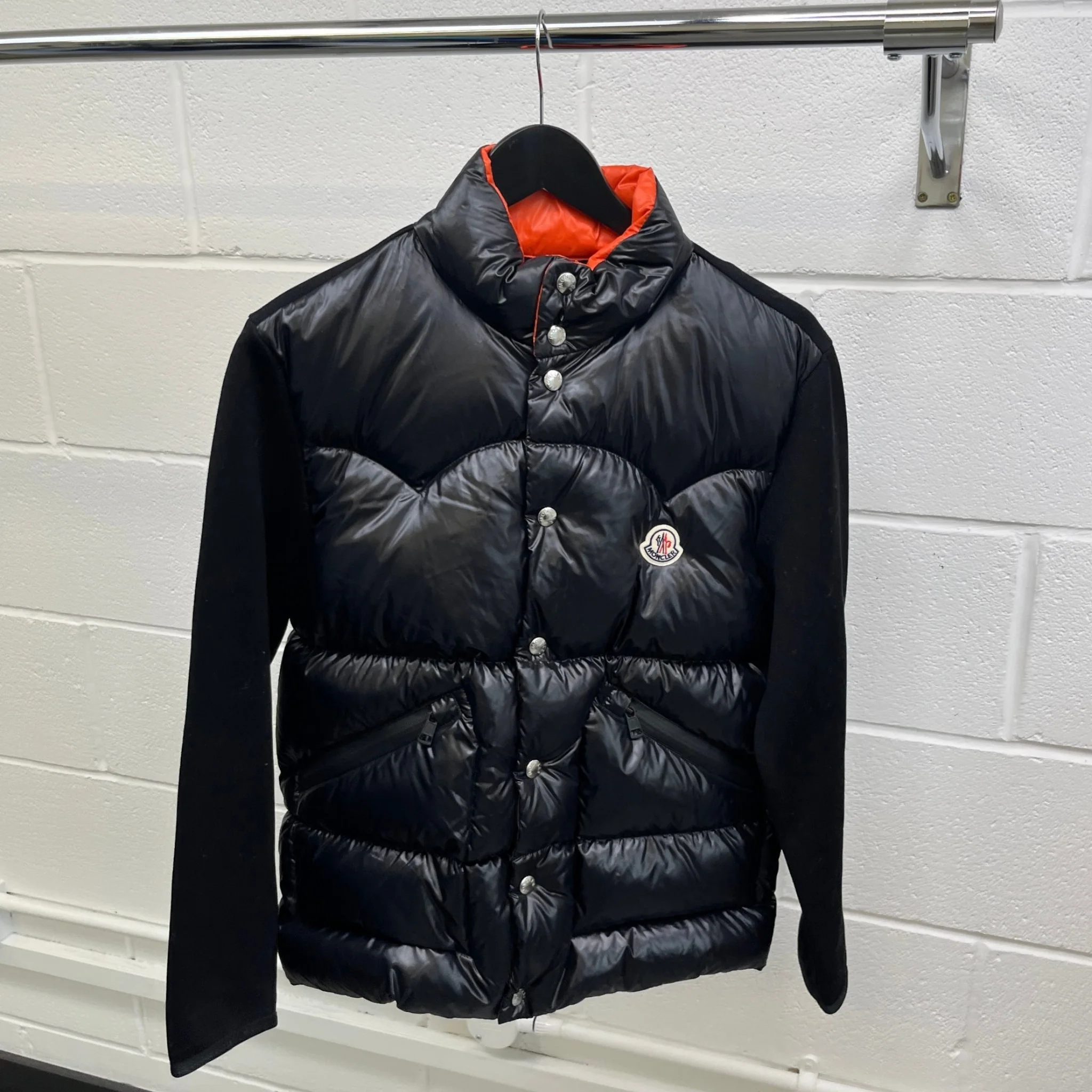Men's Cardigan Tricot Jacket Black Size M - Image 9