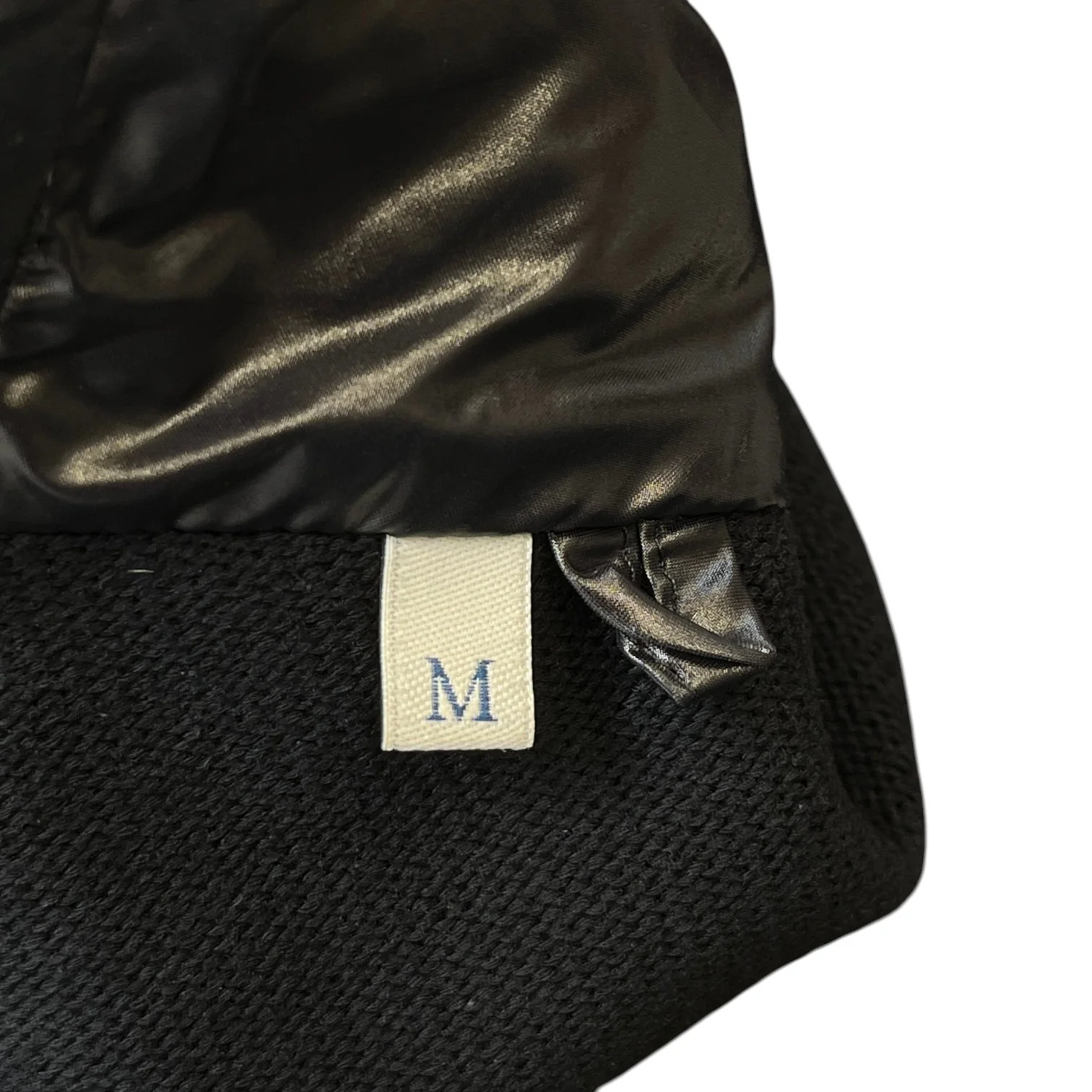 Men's Cardigan Tricot Jacket Black Size M - Image 7