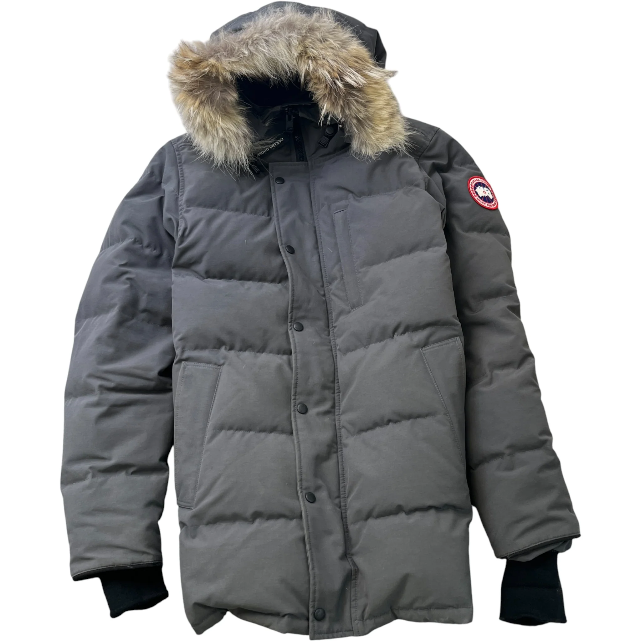 Men's Carson Down Jacket Grey Size L