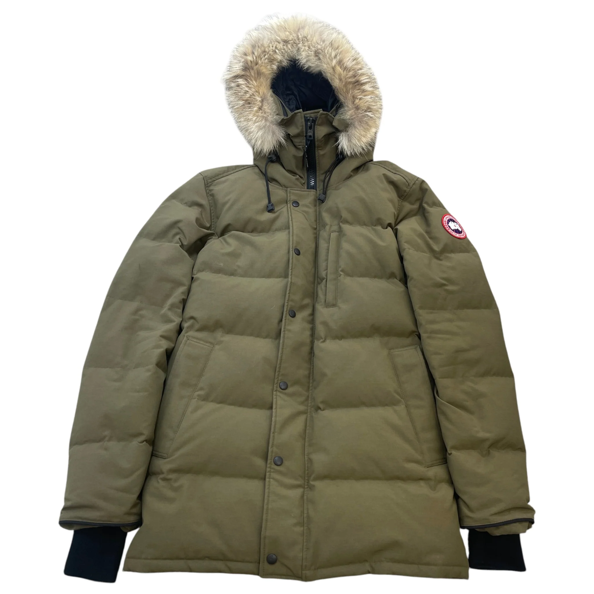 Men's Carson Down Jacket Khaki Size XL