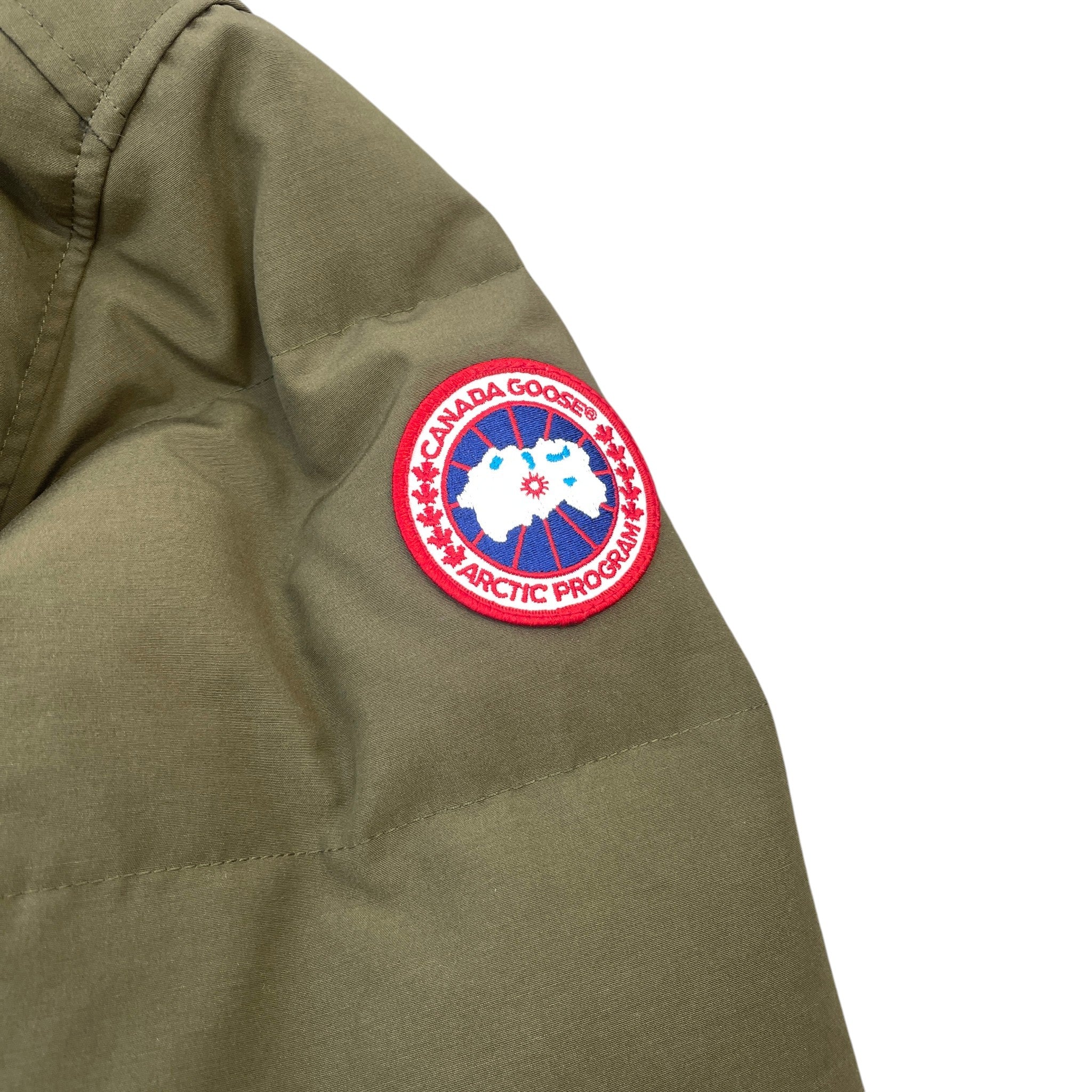 Men's Carson Down Jacket Khaki Size XL - Image 6