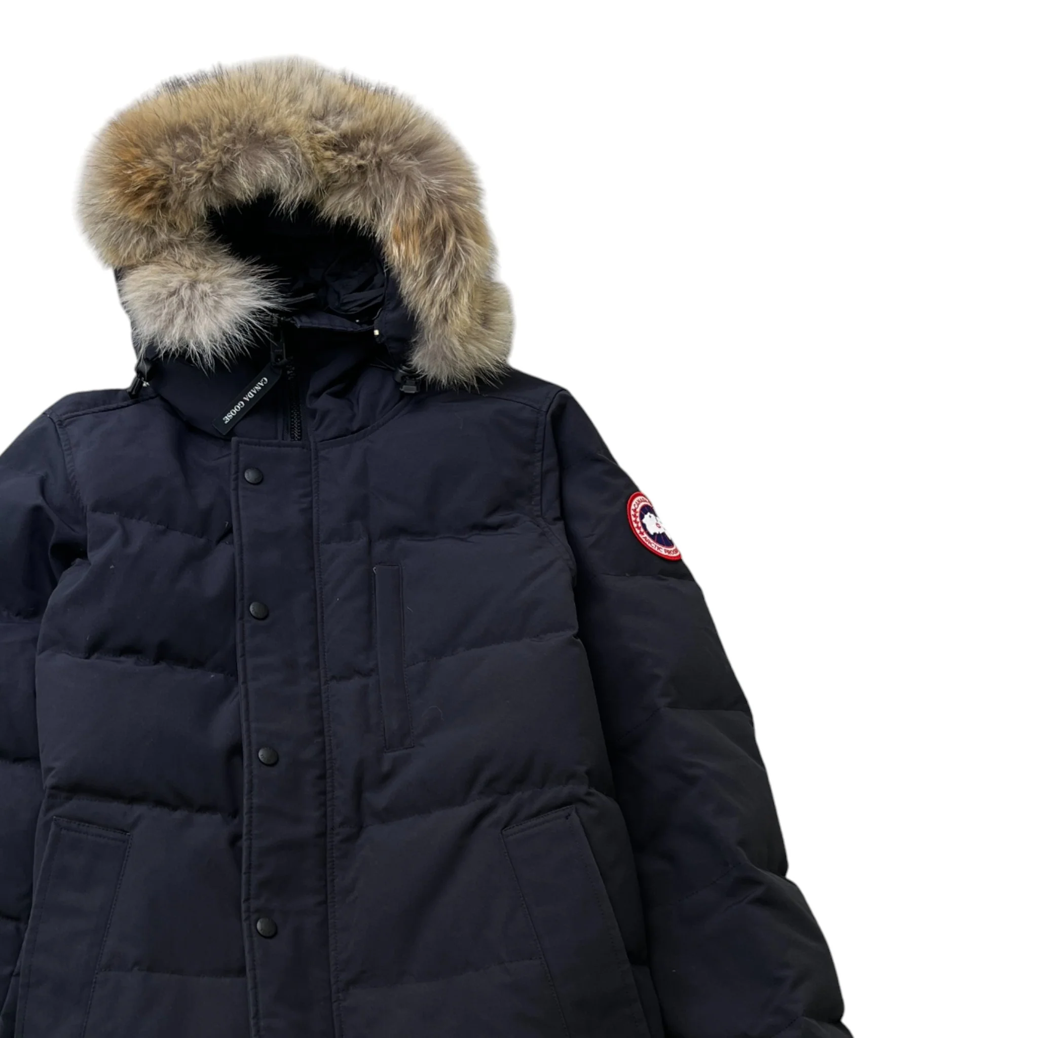 Men's Carson Down Jacket Navy Size S - Image 3