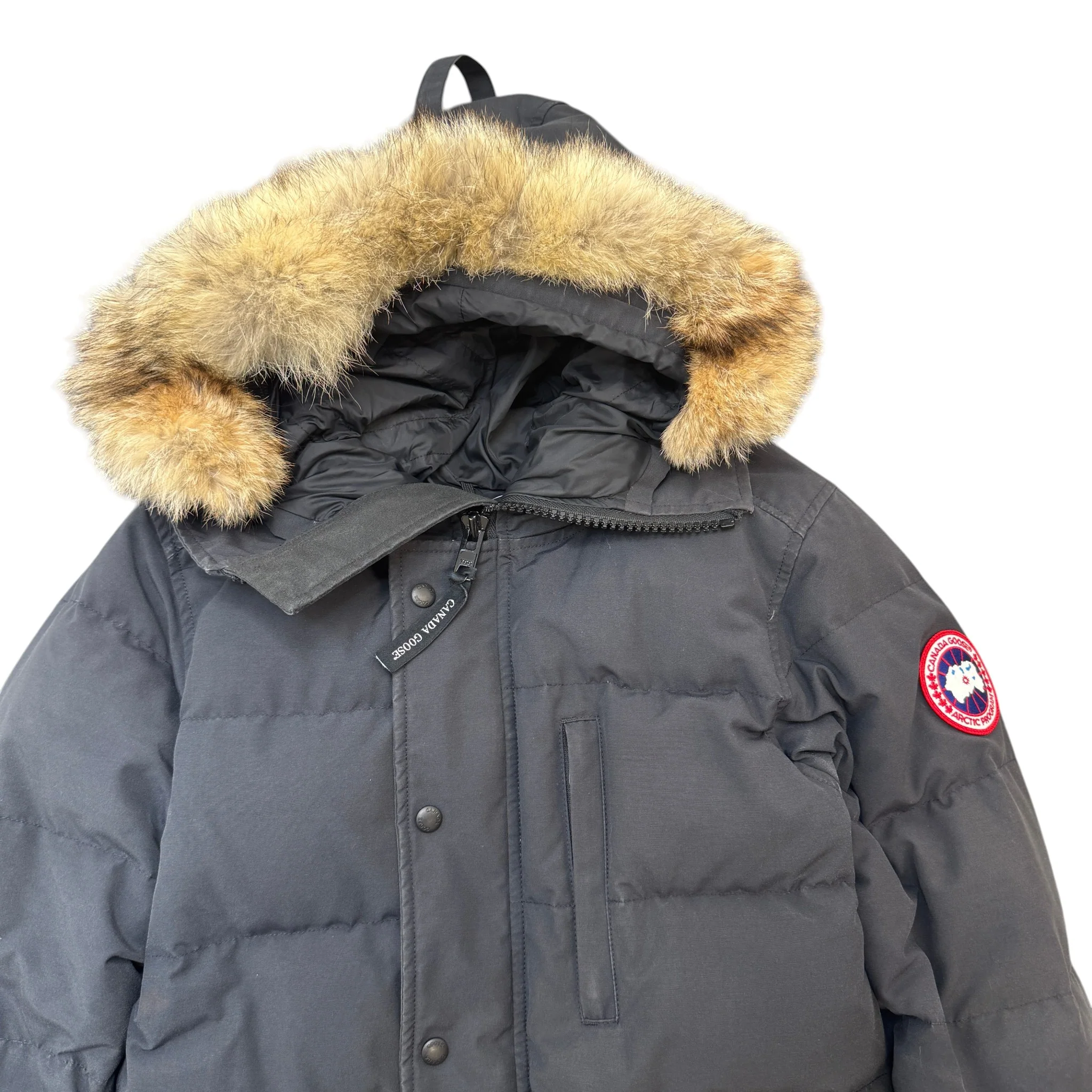 Men's Carson Down Jacket Navy Size XS - Image 3