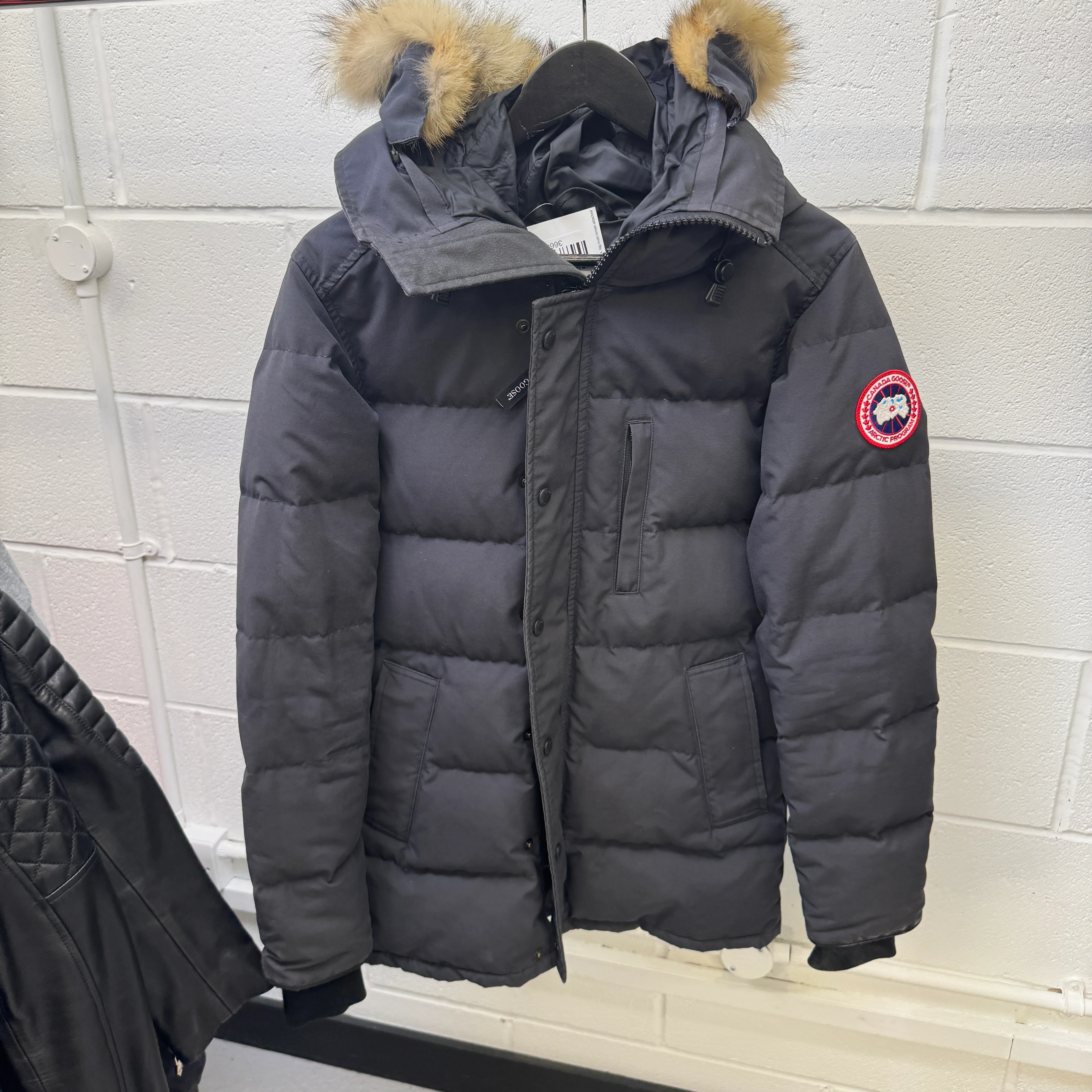 Men's Carson Down Jacket Navy Size XS - Image 7