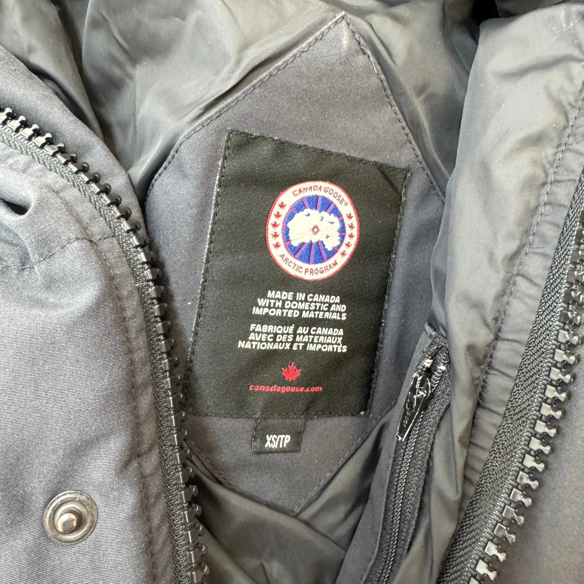 Men's Carson Down Jacket Navy Size XS - Image 8