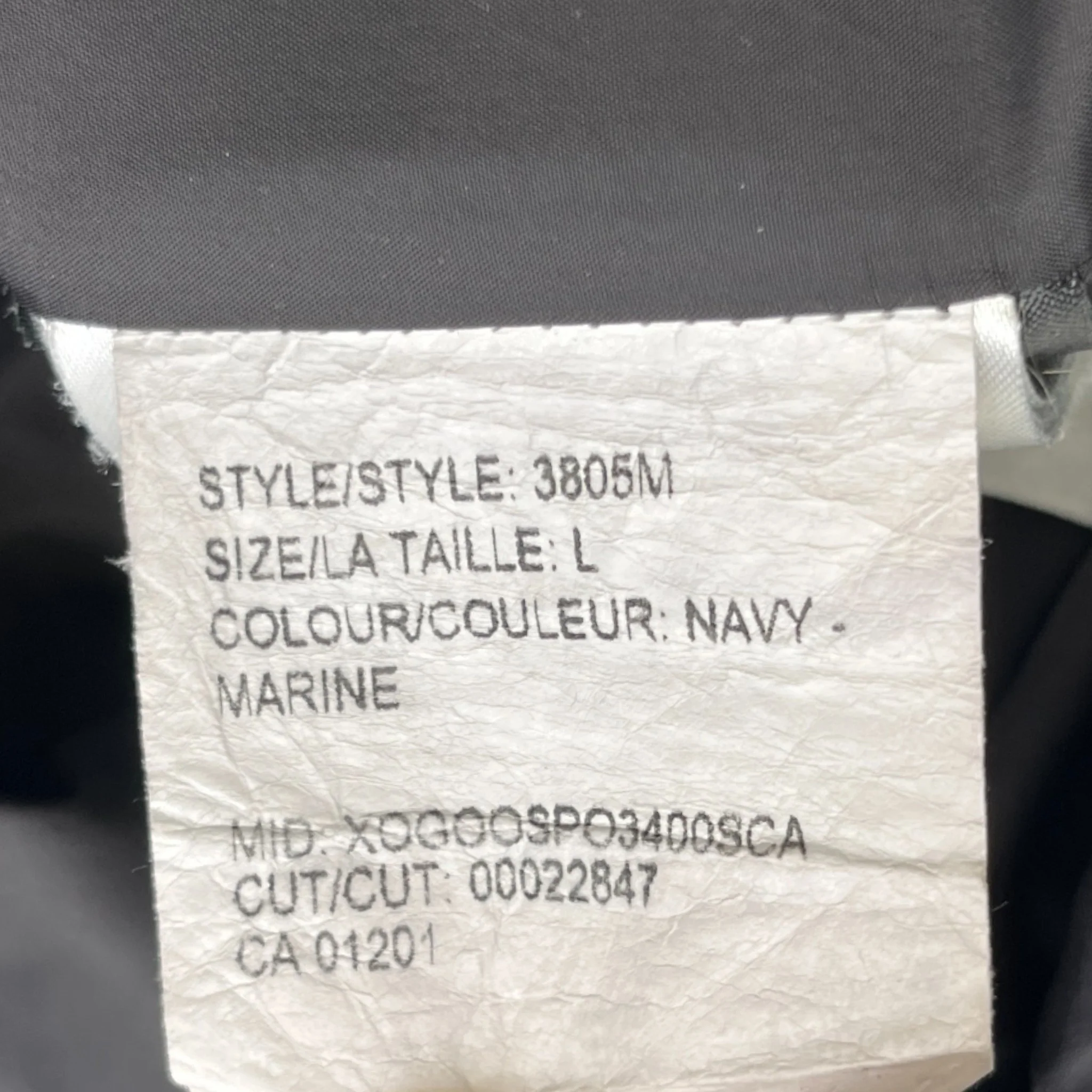 Men's Carson Jacket Navy Size L - Image 6