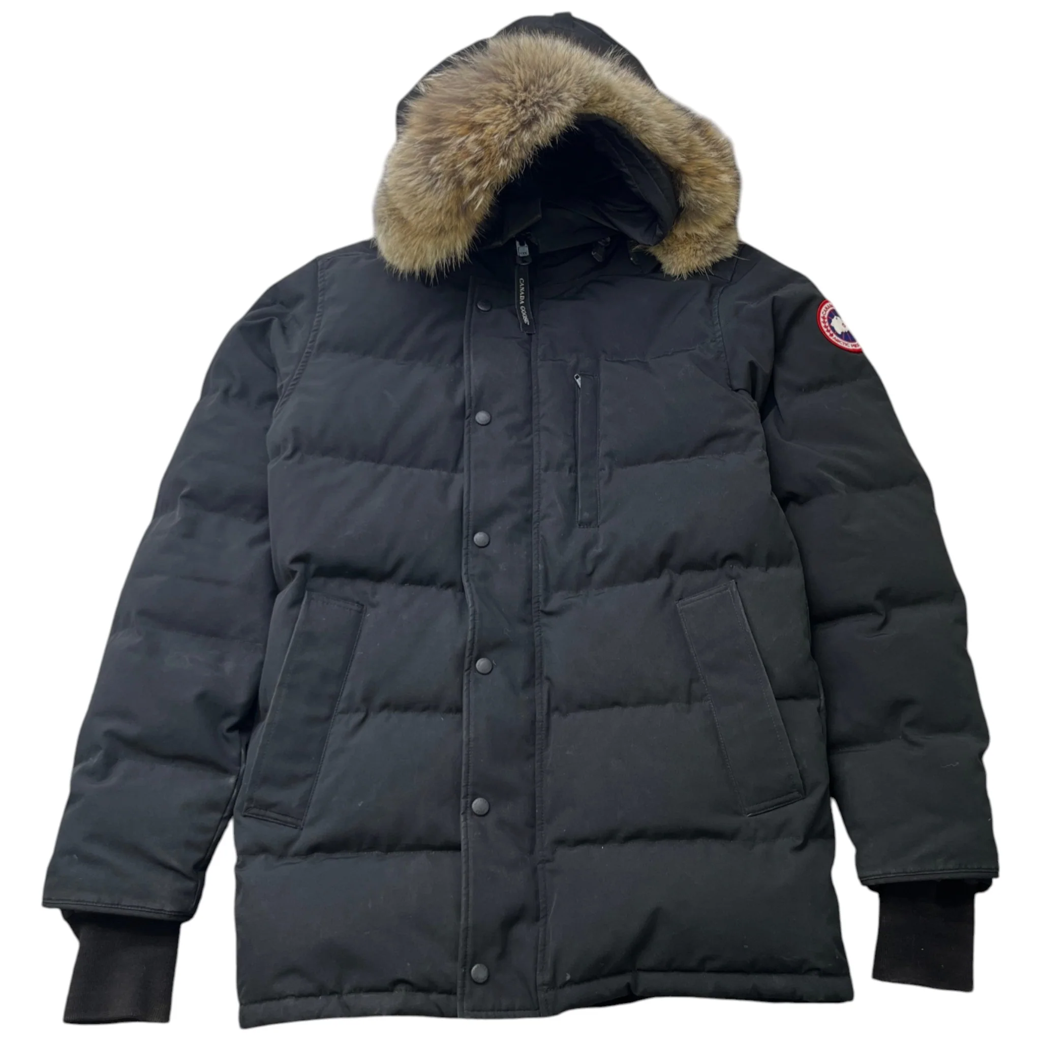 Men's Carson Parka Down Jacket Black Size M