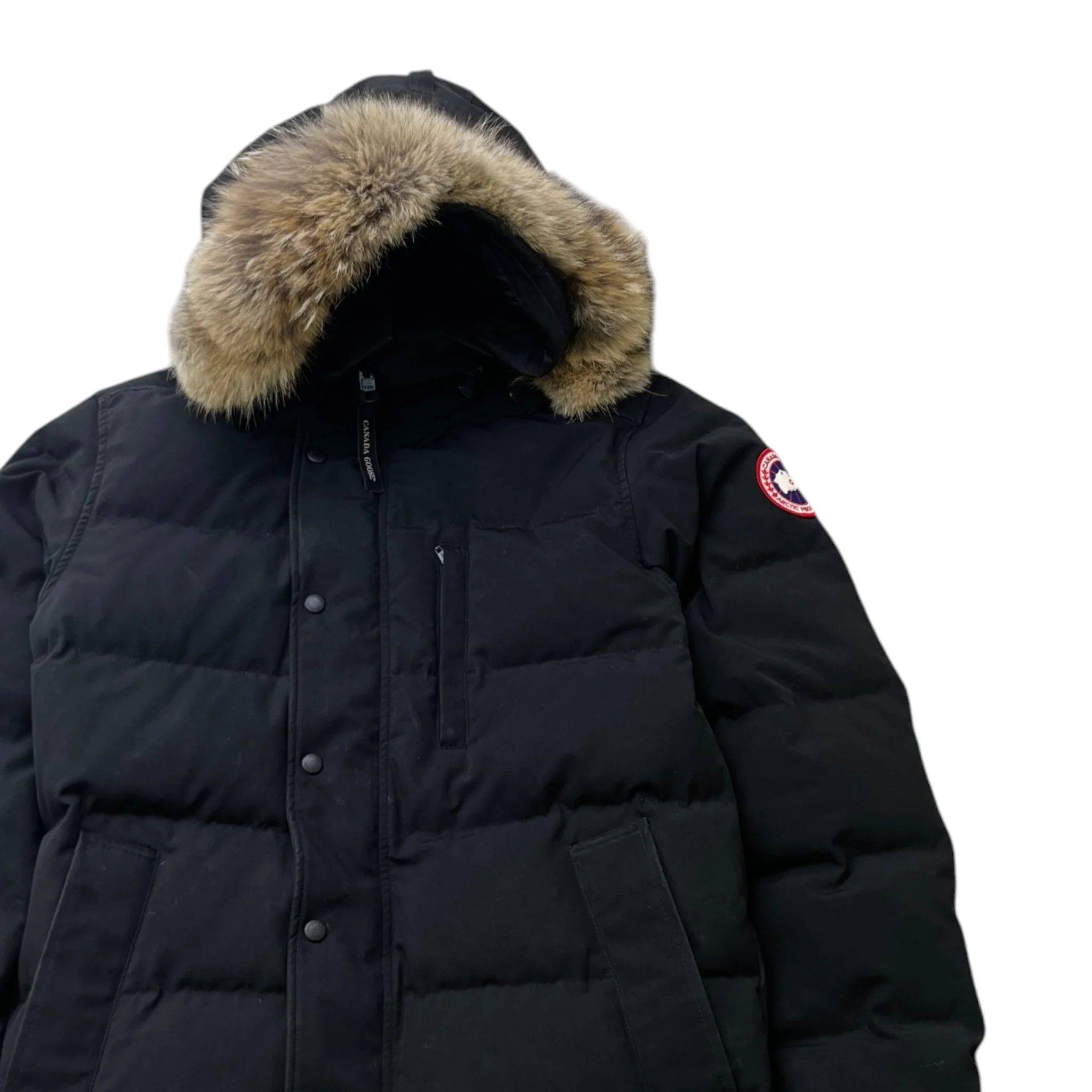 Men's Carson Parka Down Jacket Black Size M - Image 3